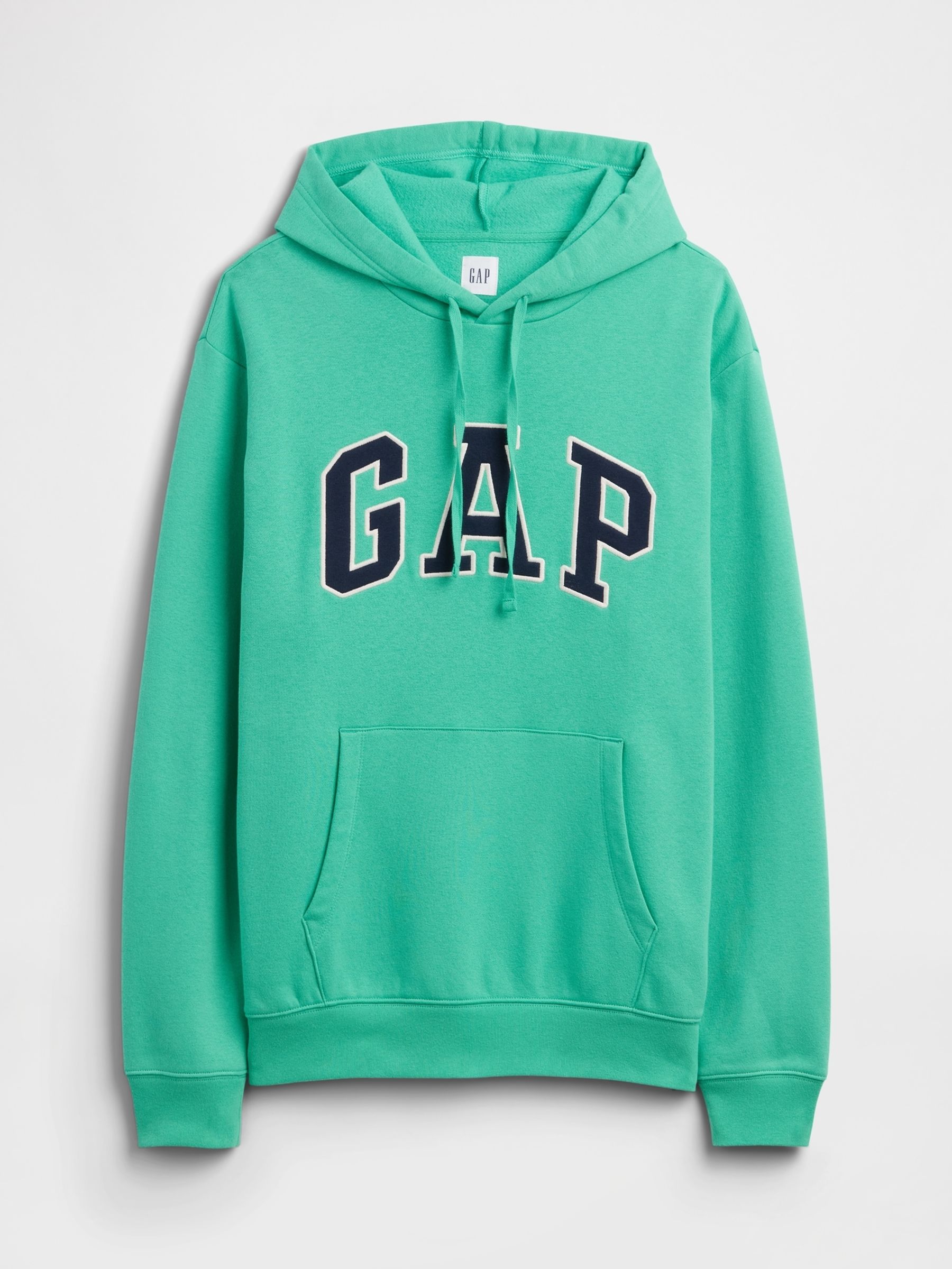 Bright Green Relaxed Logo Hoodie - Image 6 of 6