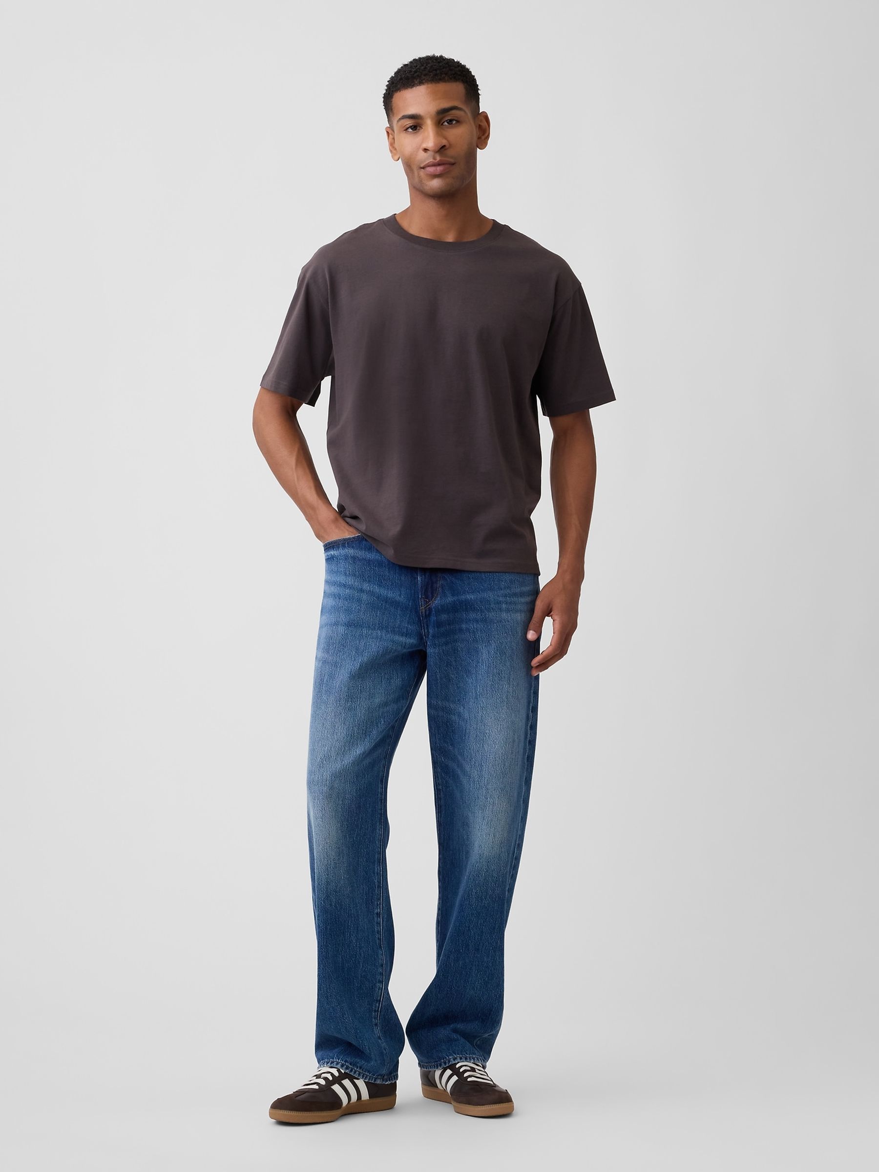 Brown Vintage Soft Boxy T-Shirt - Image 3 of 5