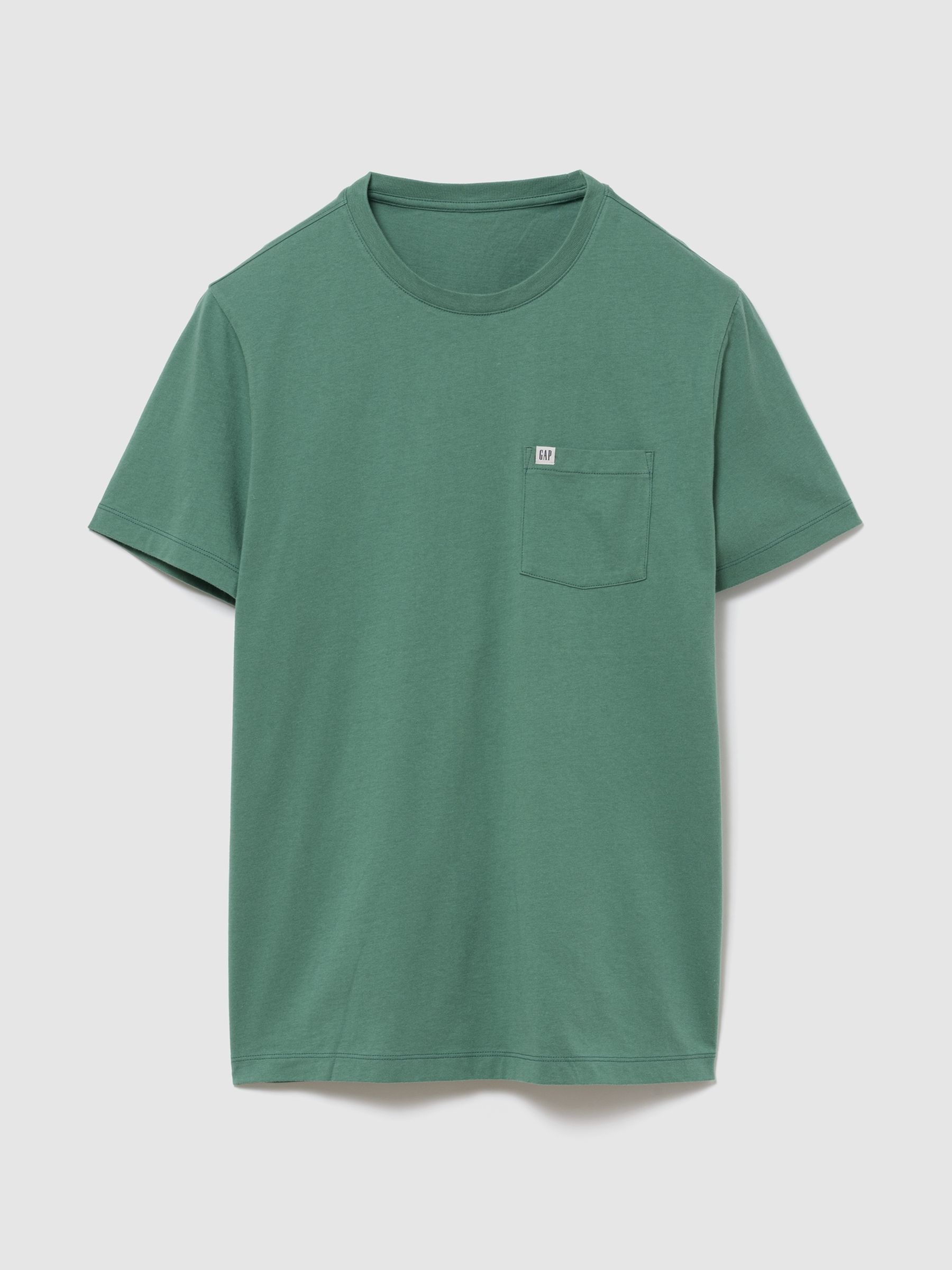 Green Pocket Short Sleeve T-Shirt - Image 1 of 2