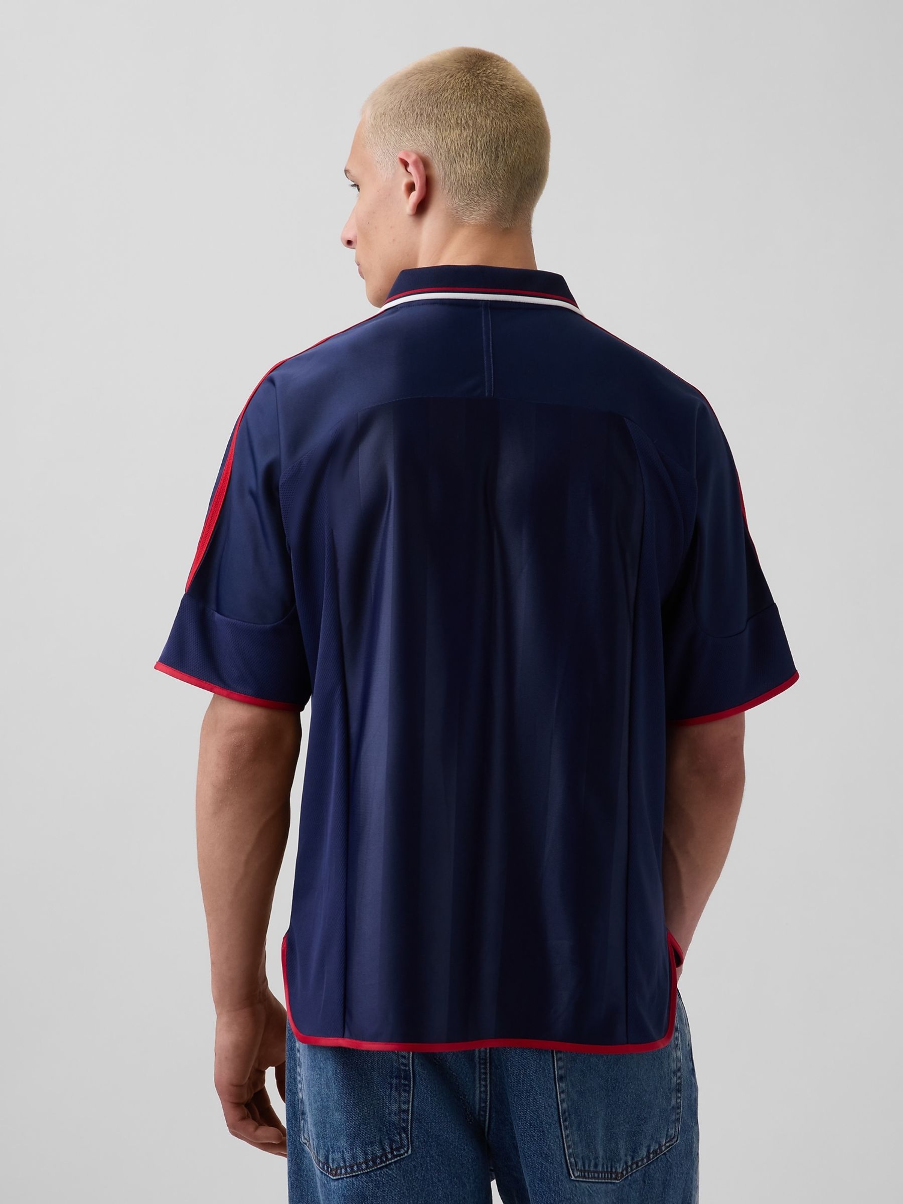 Navy USA FIFA WORLD CUP™ Oversized Football Jersey T-Shirt - Image 2 of 5