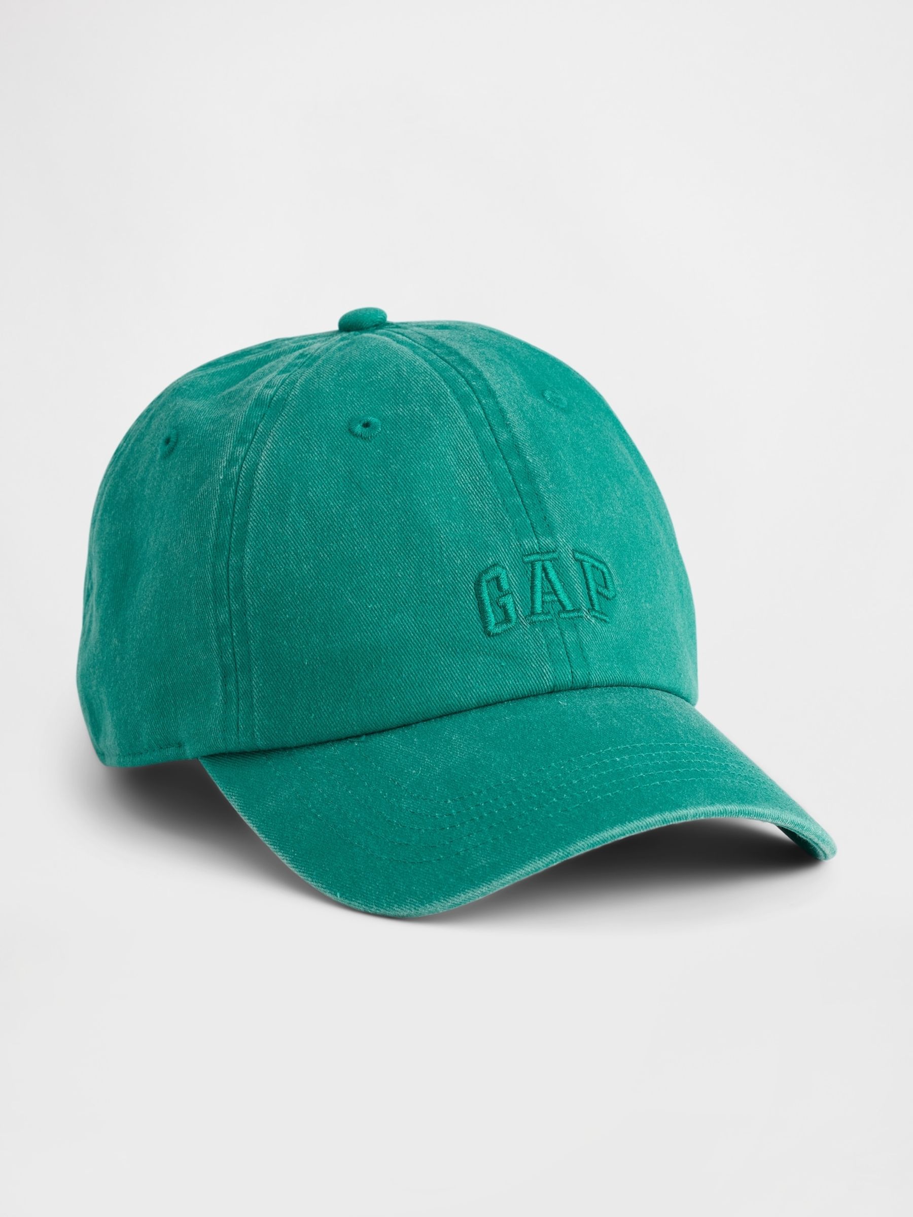 Green Washed Logo Baseball Hat - Image 2 of 3