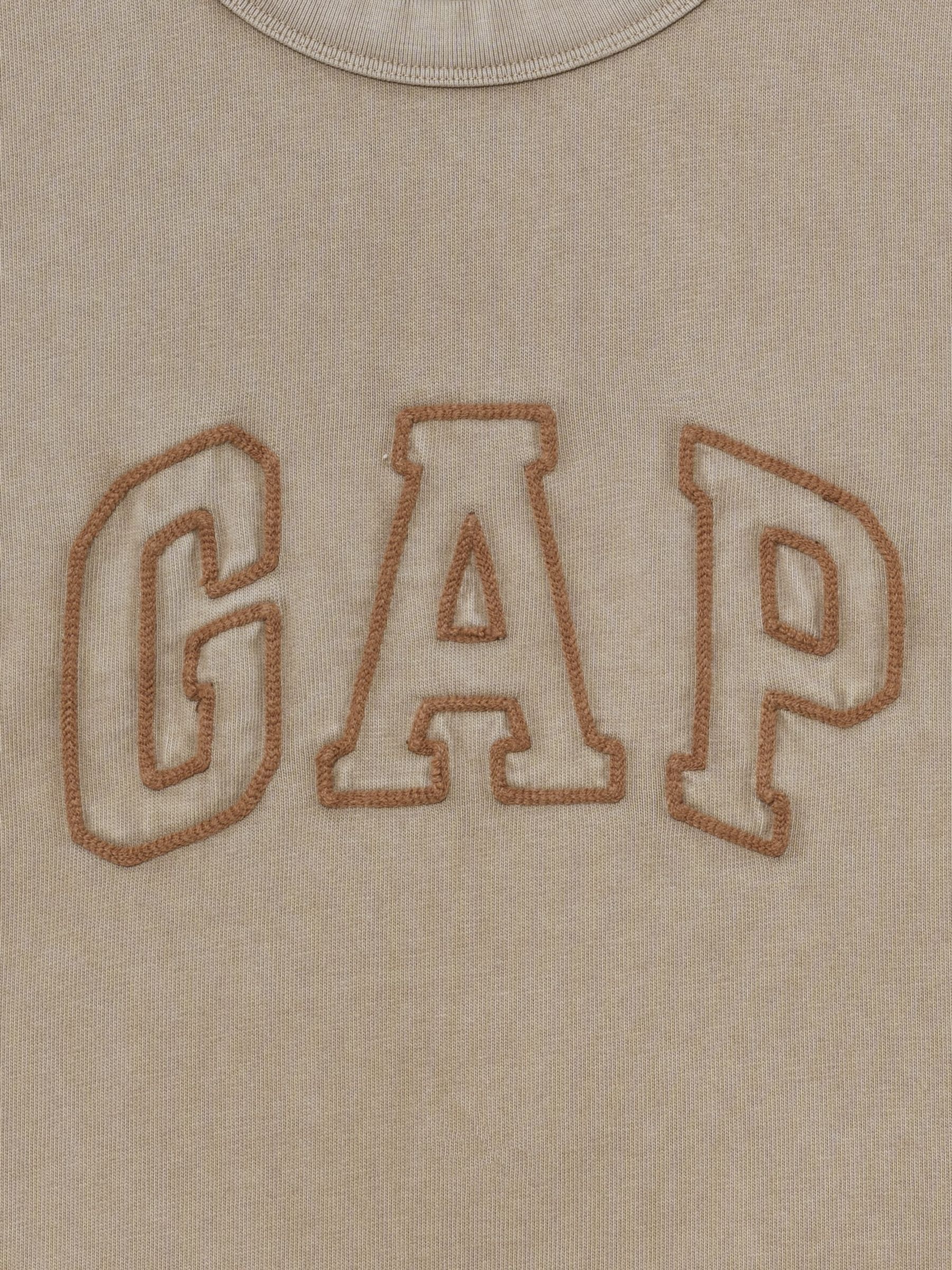 Brown Heavyweight Logo Relaxed Boxy Short Sleeve T-Shirt - Image 2 of 2