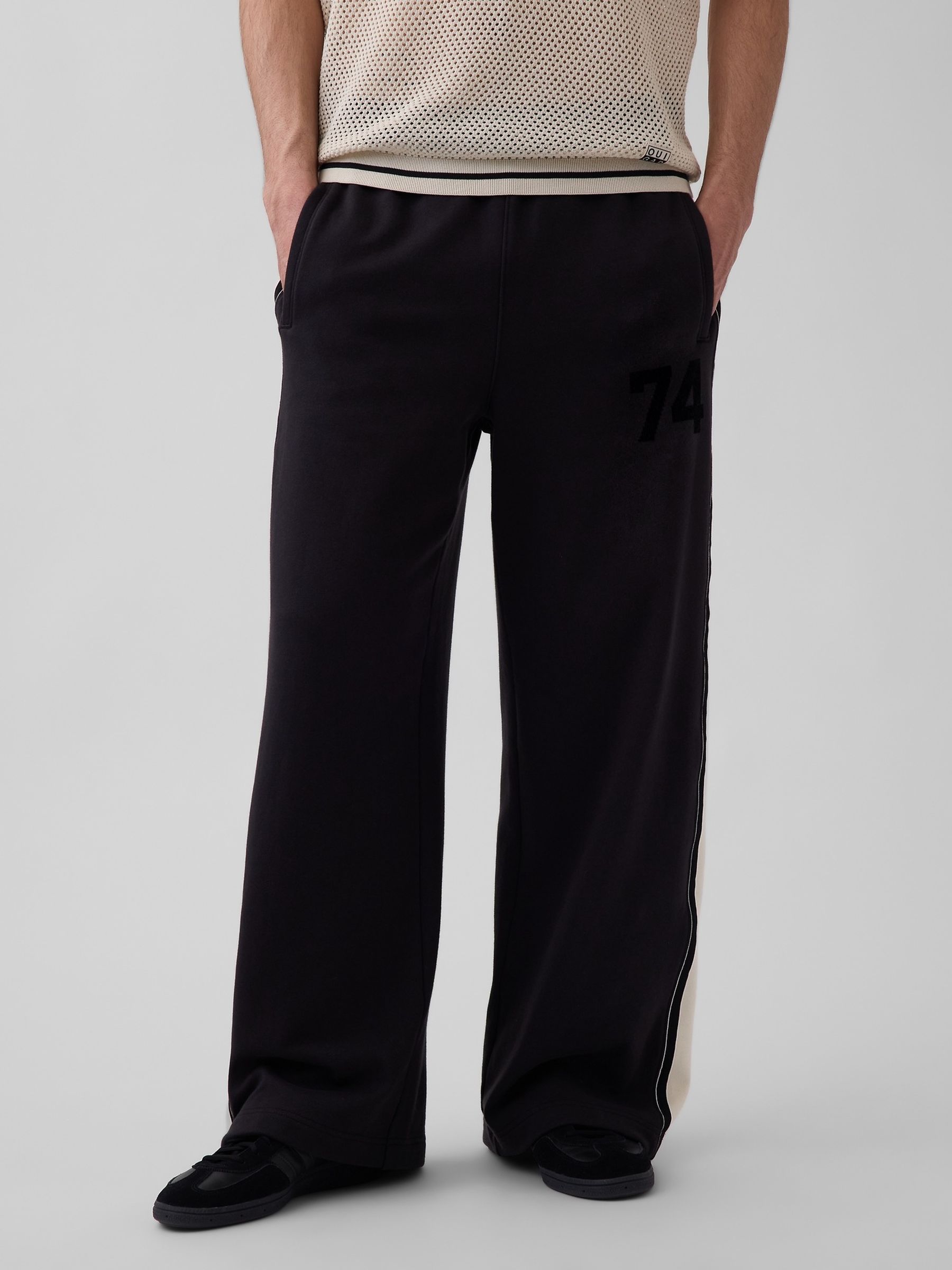 OuiGap Black Heavyweight French Terry Joggers - Image 1 of 5