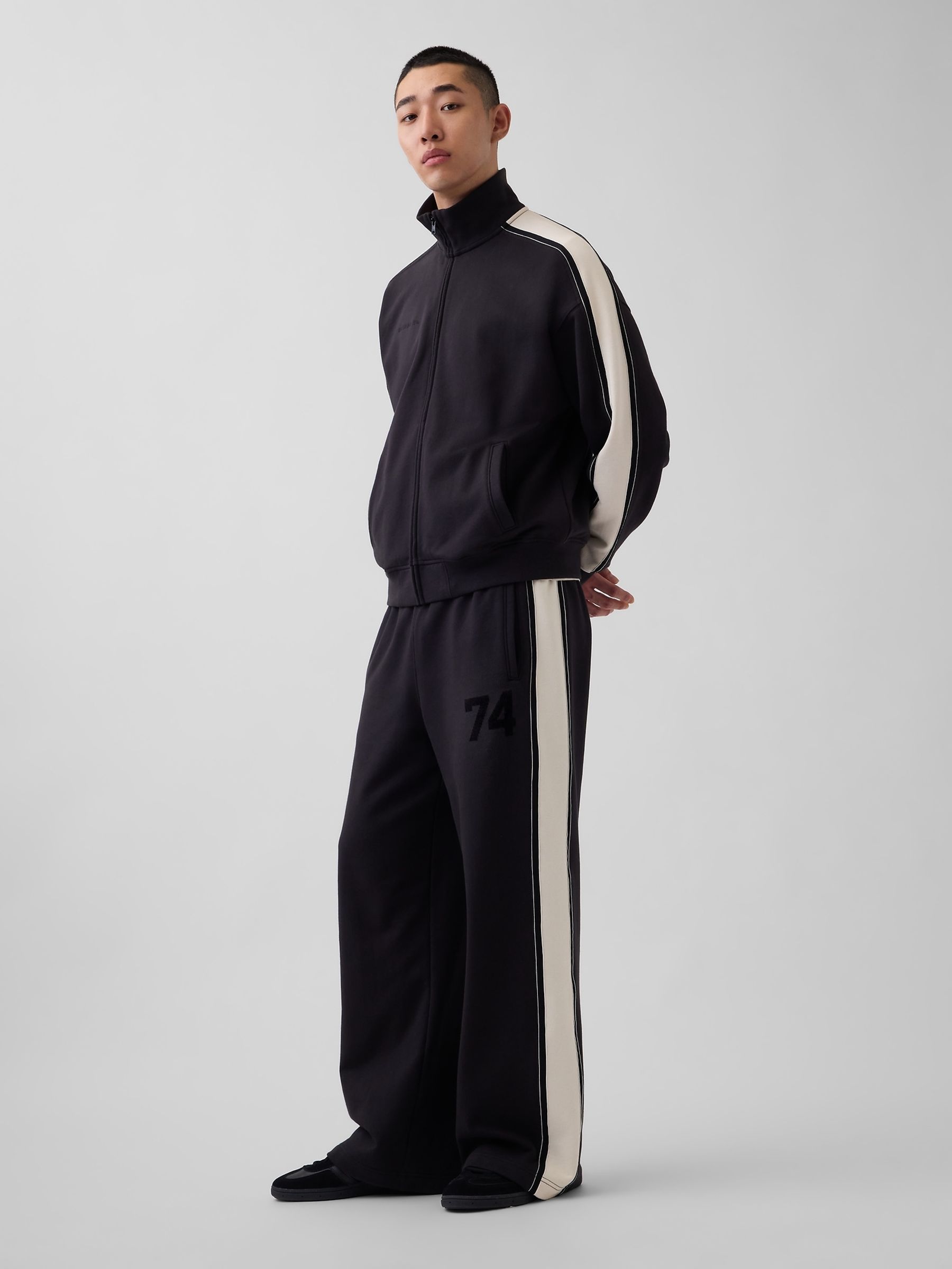 OuiGap Black Heavyweight French Terry Joggers - Image 4 of 5