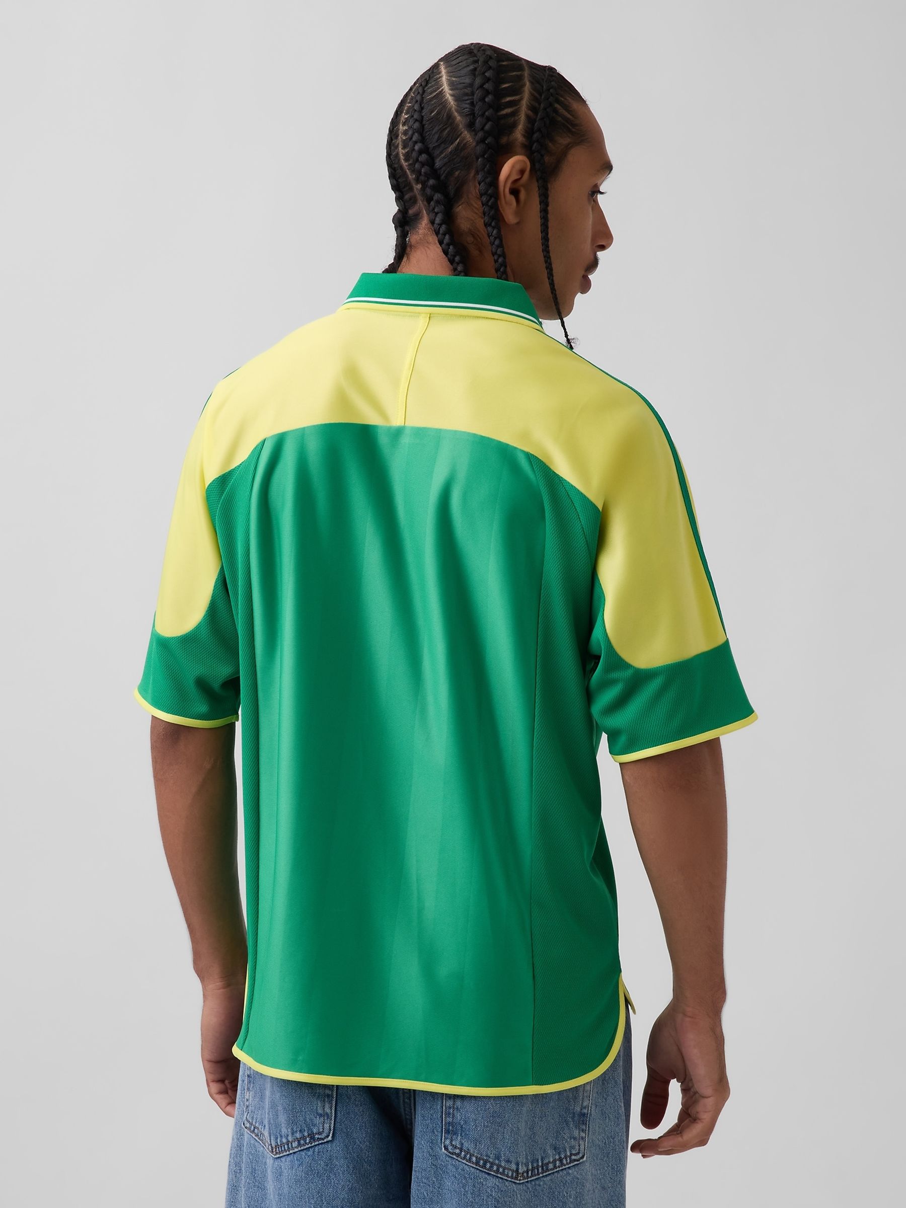 Green Brazil FIFA WORLD CUP™ Oversized Football Jersey T-Shirt - Image 2 of 5