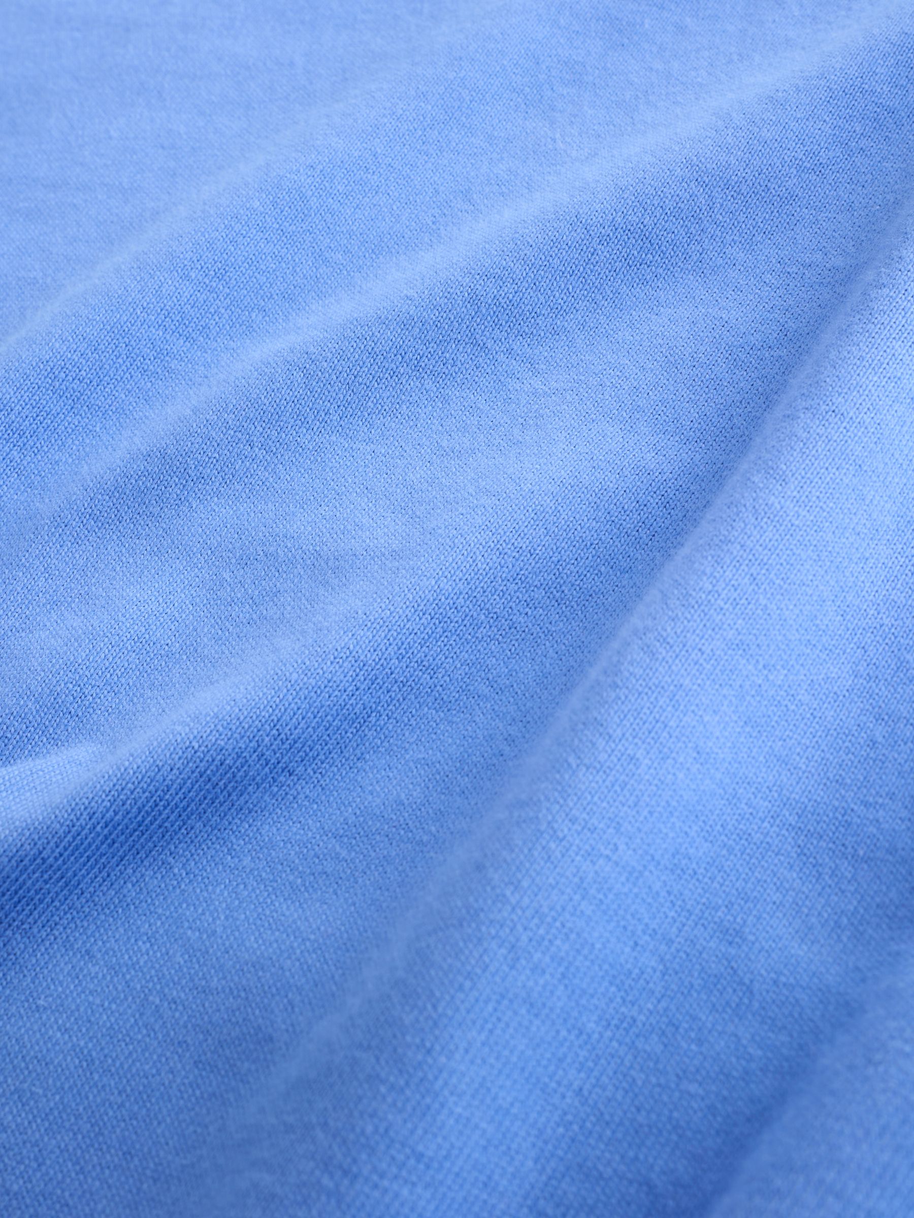 Blue Heavyweight Logo Relaxed Boxy Short Sleeve T-Shirt - Image 5 of 5