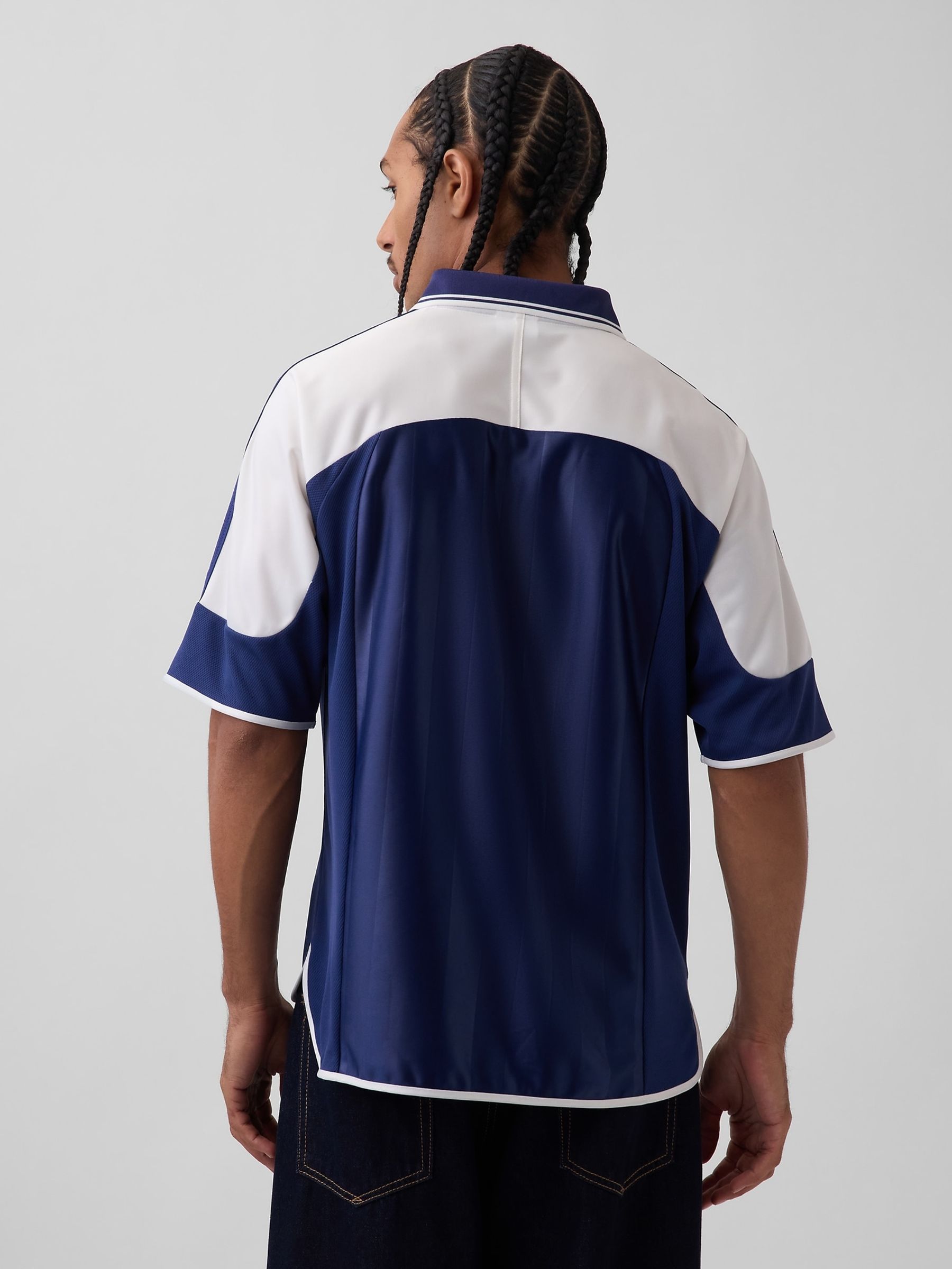Navy France FIFA WORLD CUP™ Oversized Football Jersey T-Shirt - Image 2 of 5