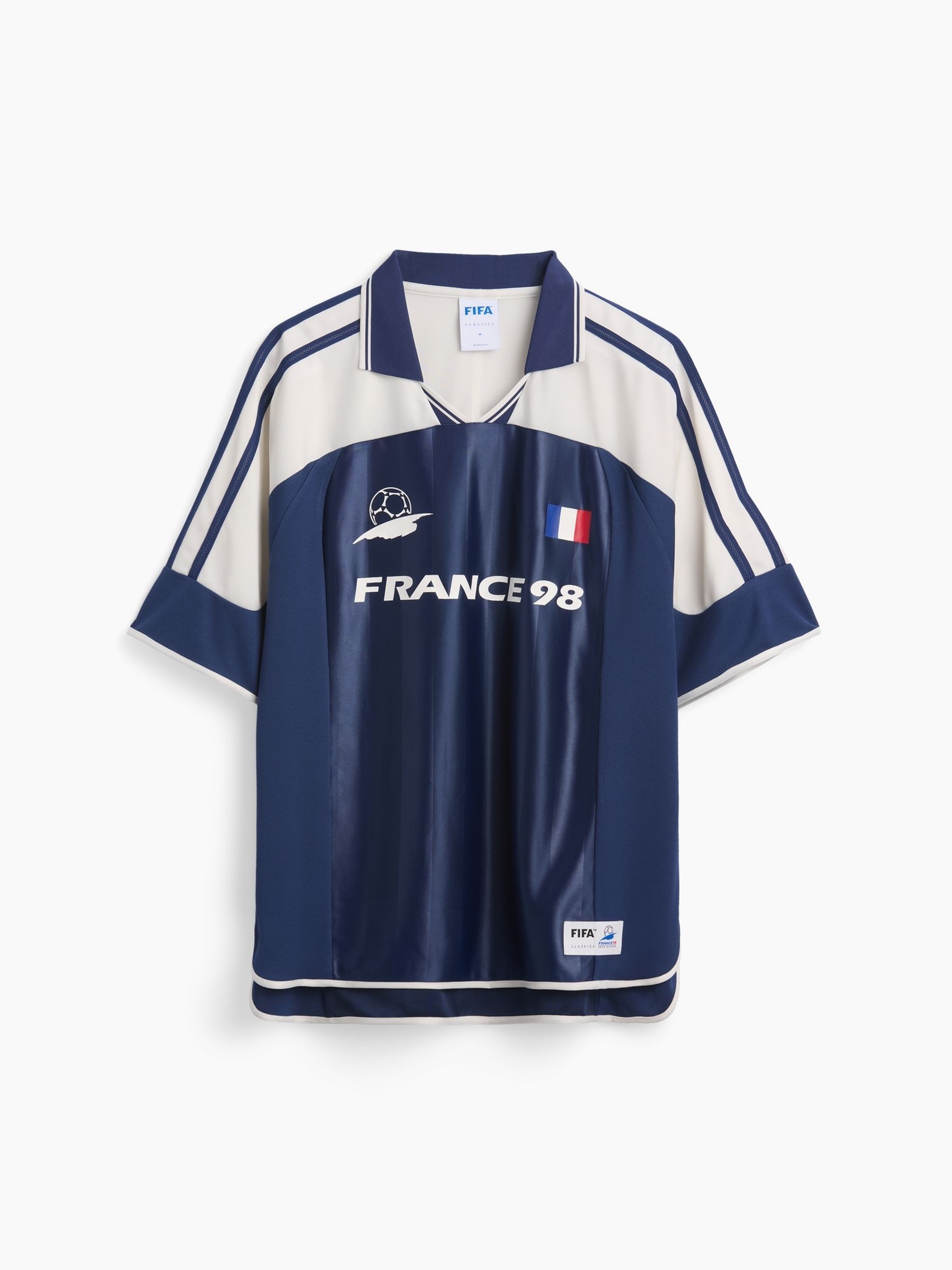 Navy France FIFA WORLD CUP™ Oversized Football Jersey T-Shirt - Image 5 of 5