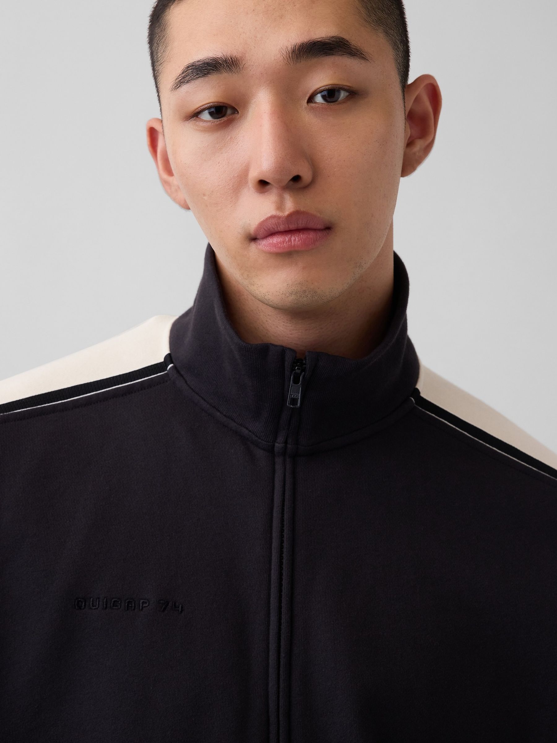 OuiGap Black Heavyweight French Terry Jacket - Image 4 of 5