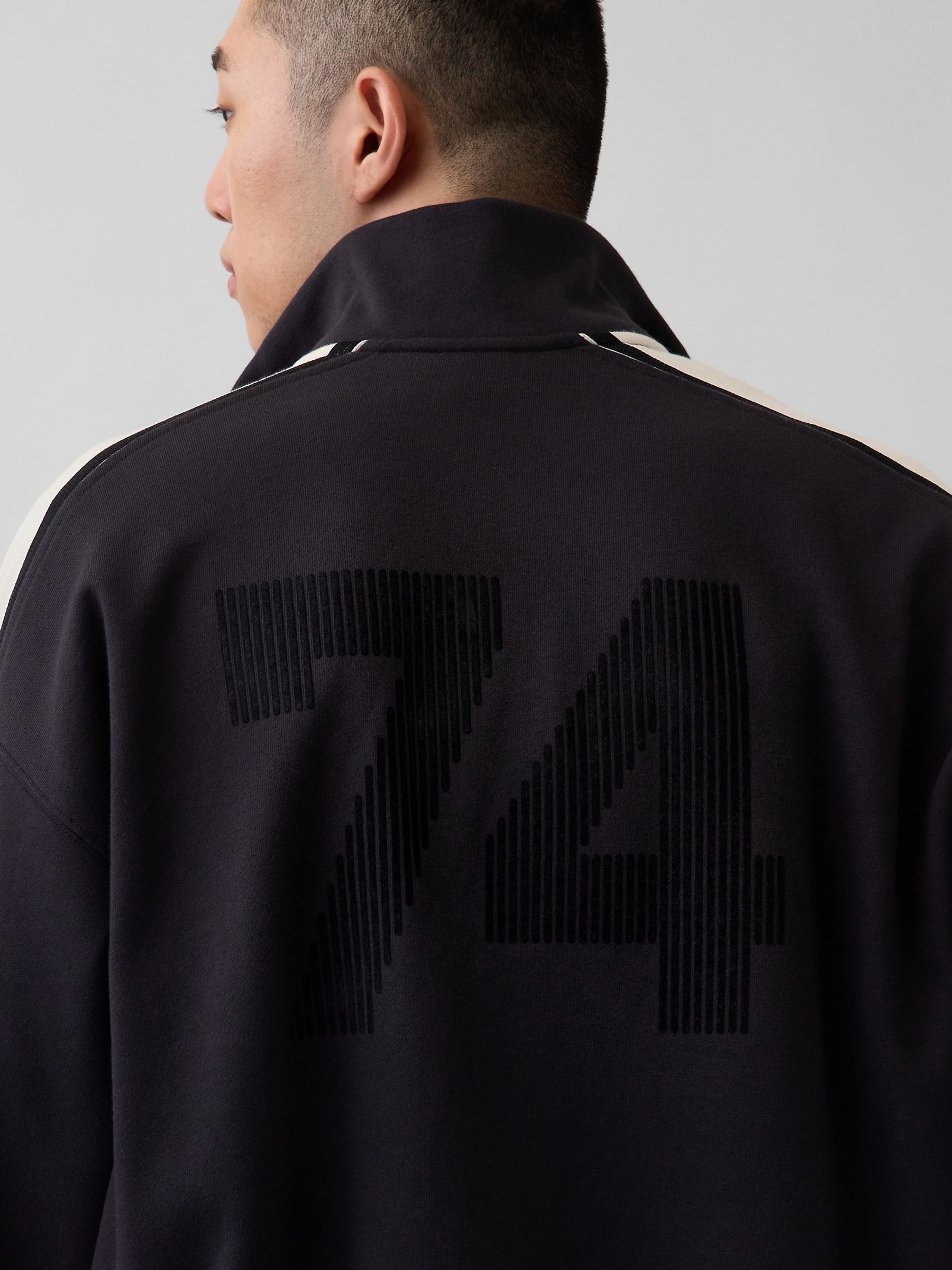 OuiGap Black Heavyweight French Terry Jacket - Image 5 of 5