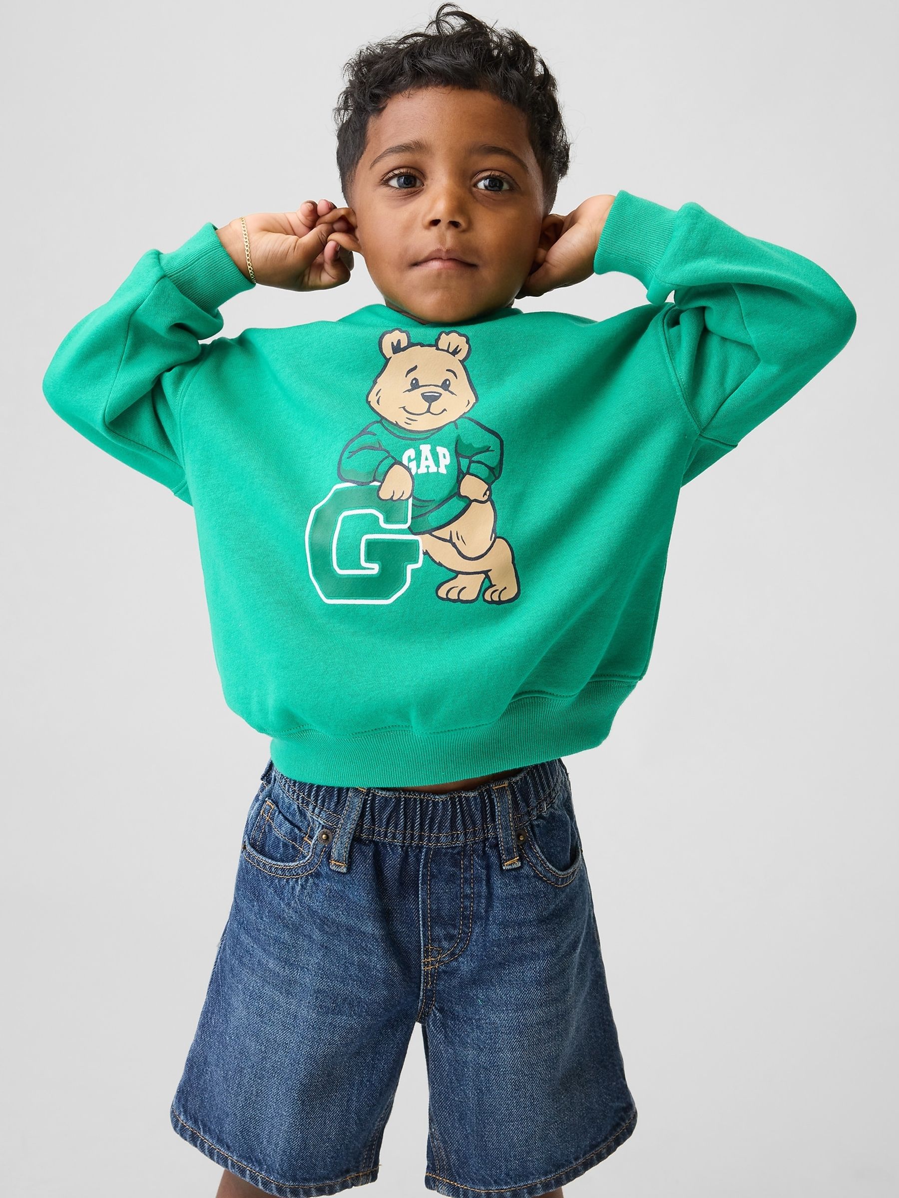 Green VintageSoft Relaxed Hoodie - Image 1 of 4