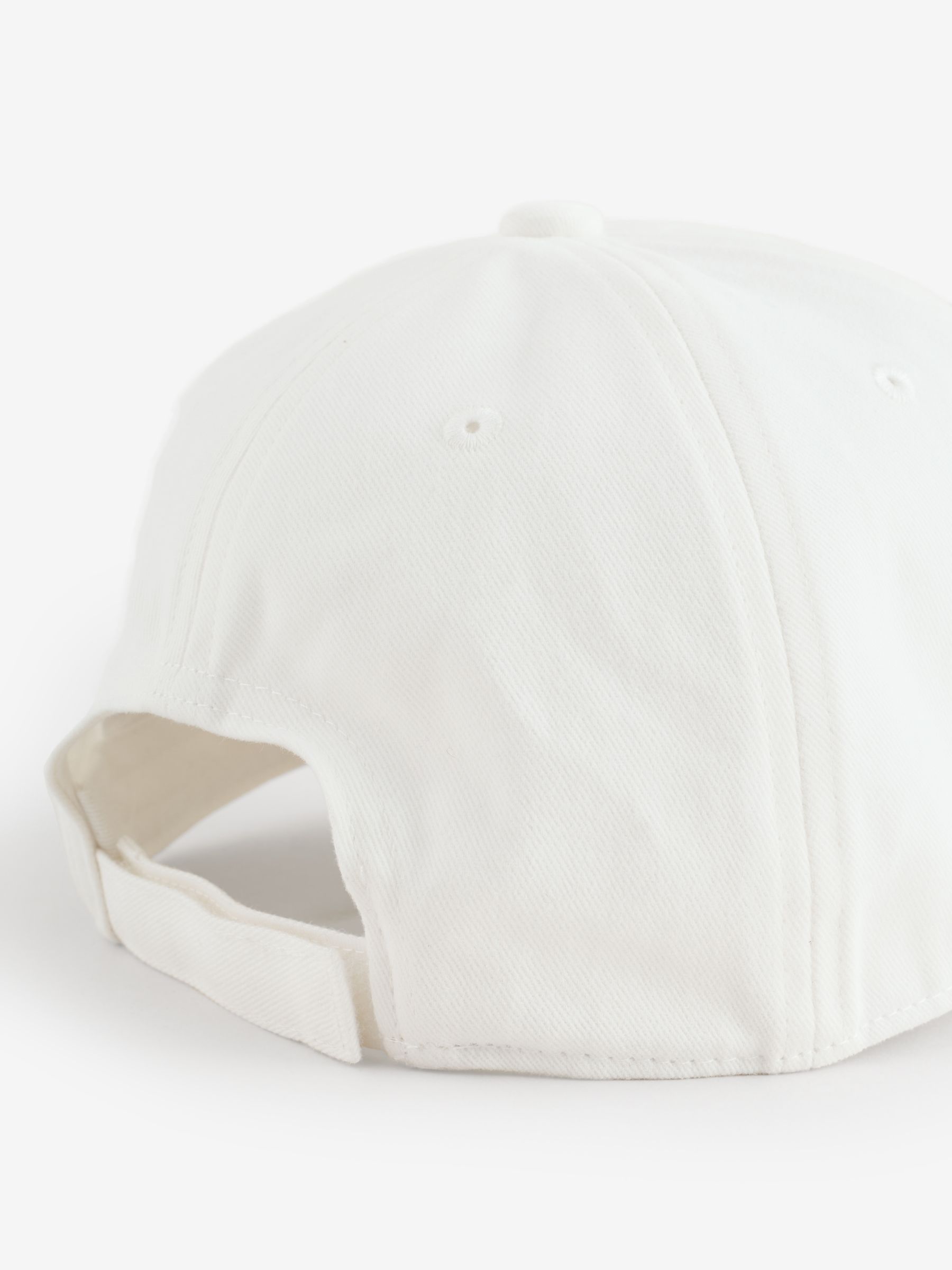 White/Navy Brannan Bear Logo Baseball Cap - Image 3 of 5