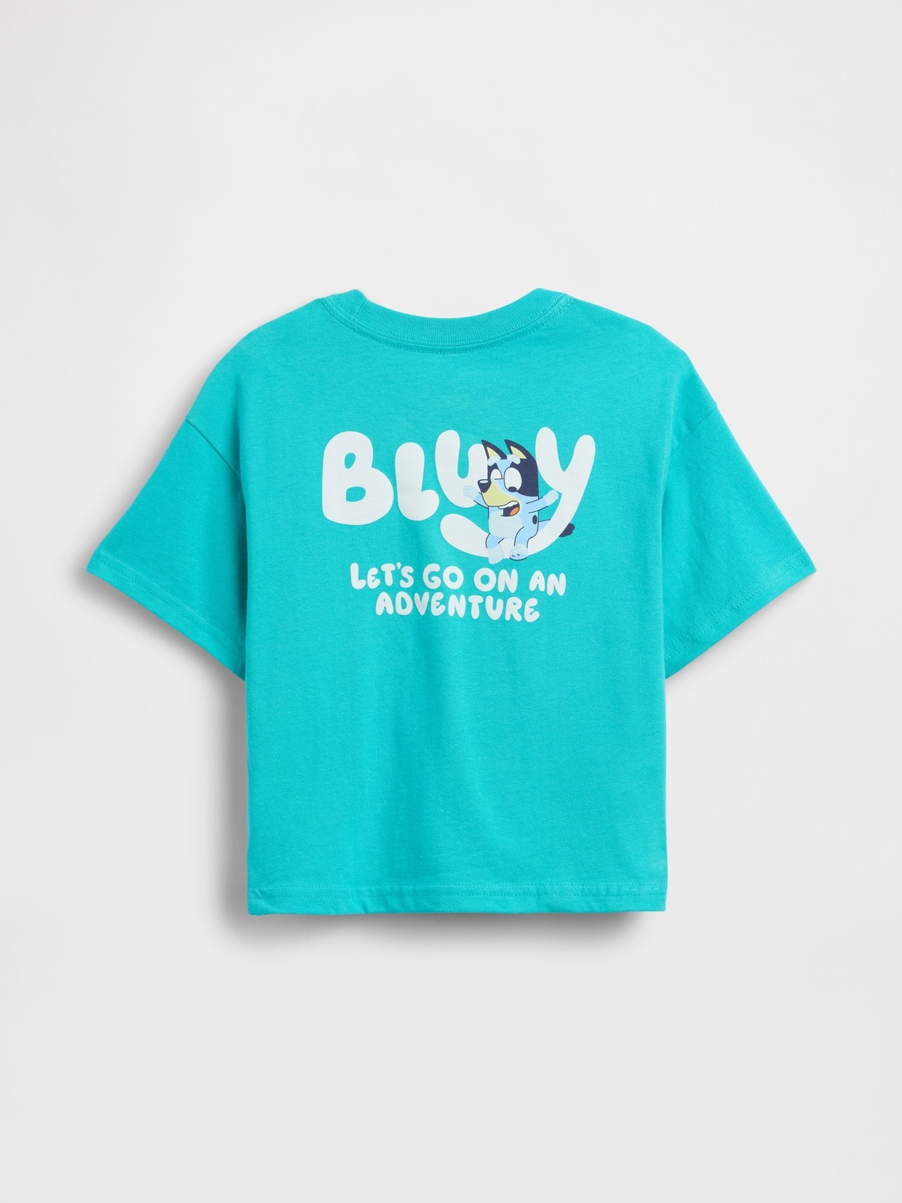 Blue Bluey Graphic Short Sleeve T-Shirt (2-5yrs) - Image 2 of 2