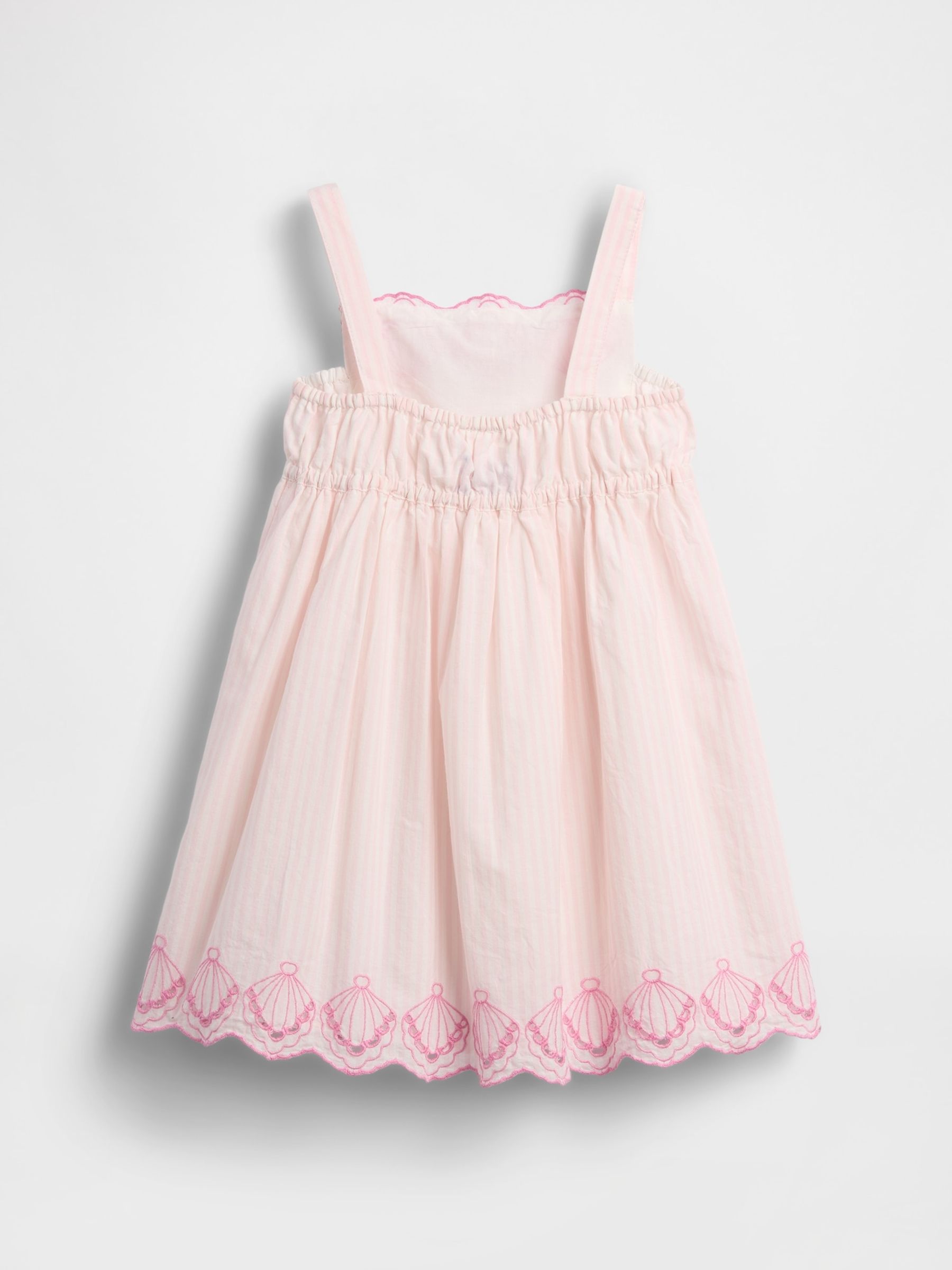 Pink Eyelet Shell Dress - Image 3 of 4