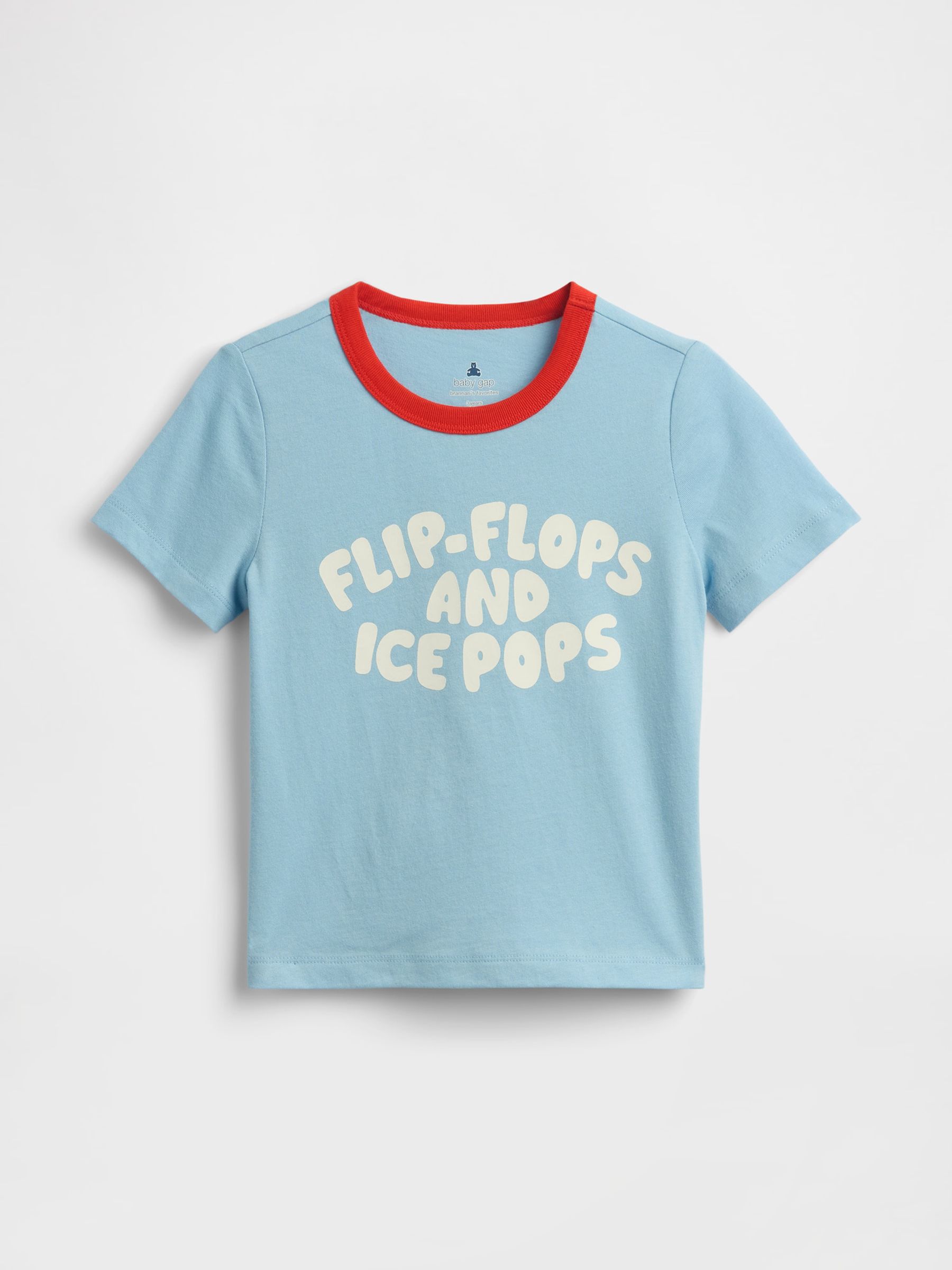 Blue Graphic Short Sleeve T-Shirt - Image 1 of 2