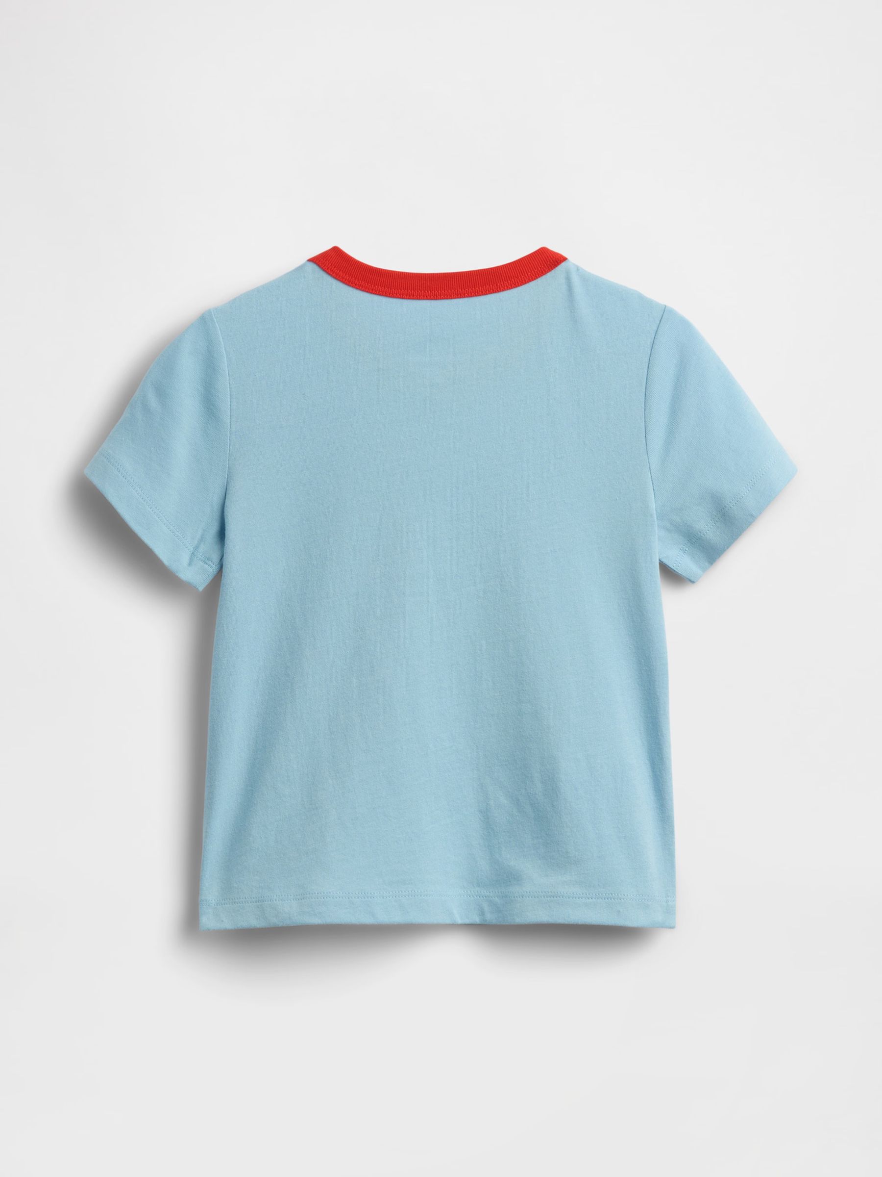 Blue Graphic Short Sleeve T-Shirt - Image 2 of 2