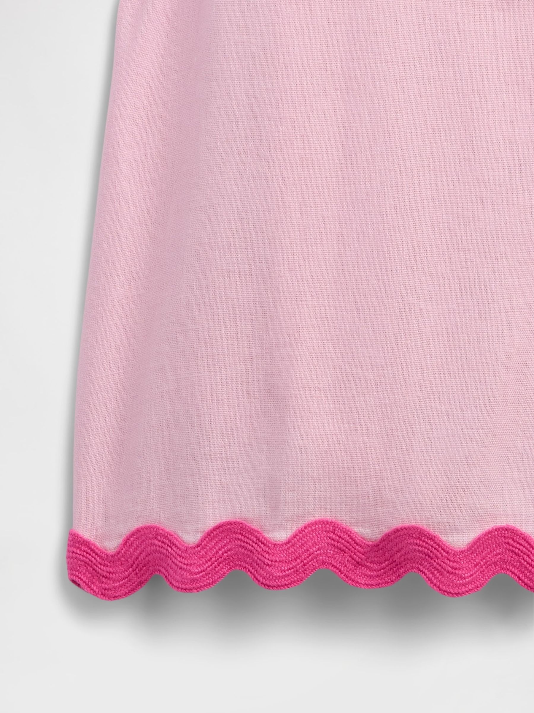Pink Linen-Blend Vest - Image 3 of 3