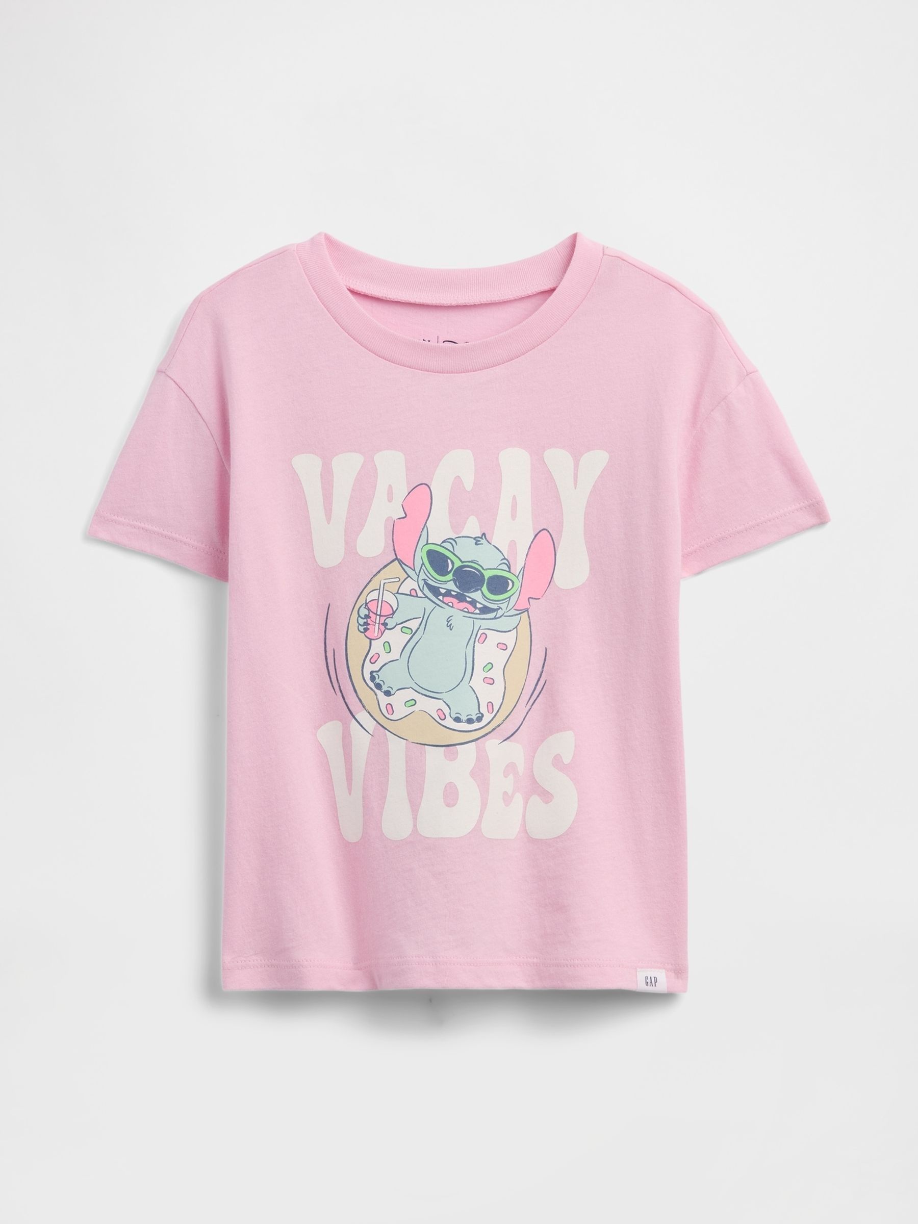 Pink Stitch Disney Graphic T-Shirt - Image 1 of 3
