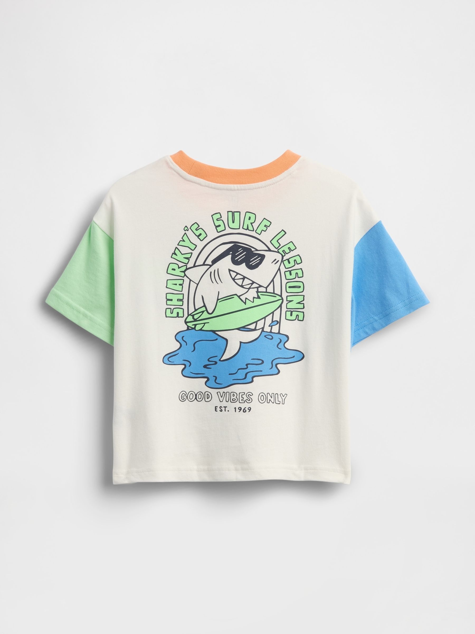 White Oversized Graphic T-Shirt - Image 2 of 2