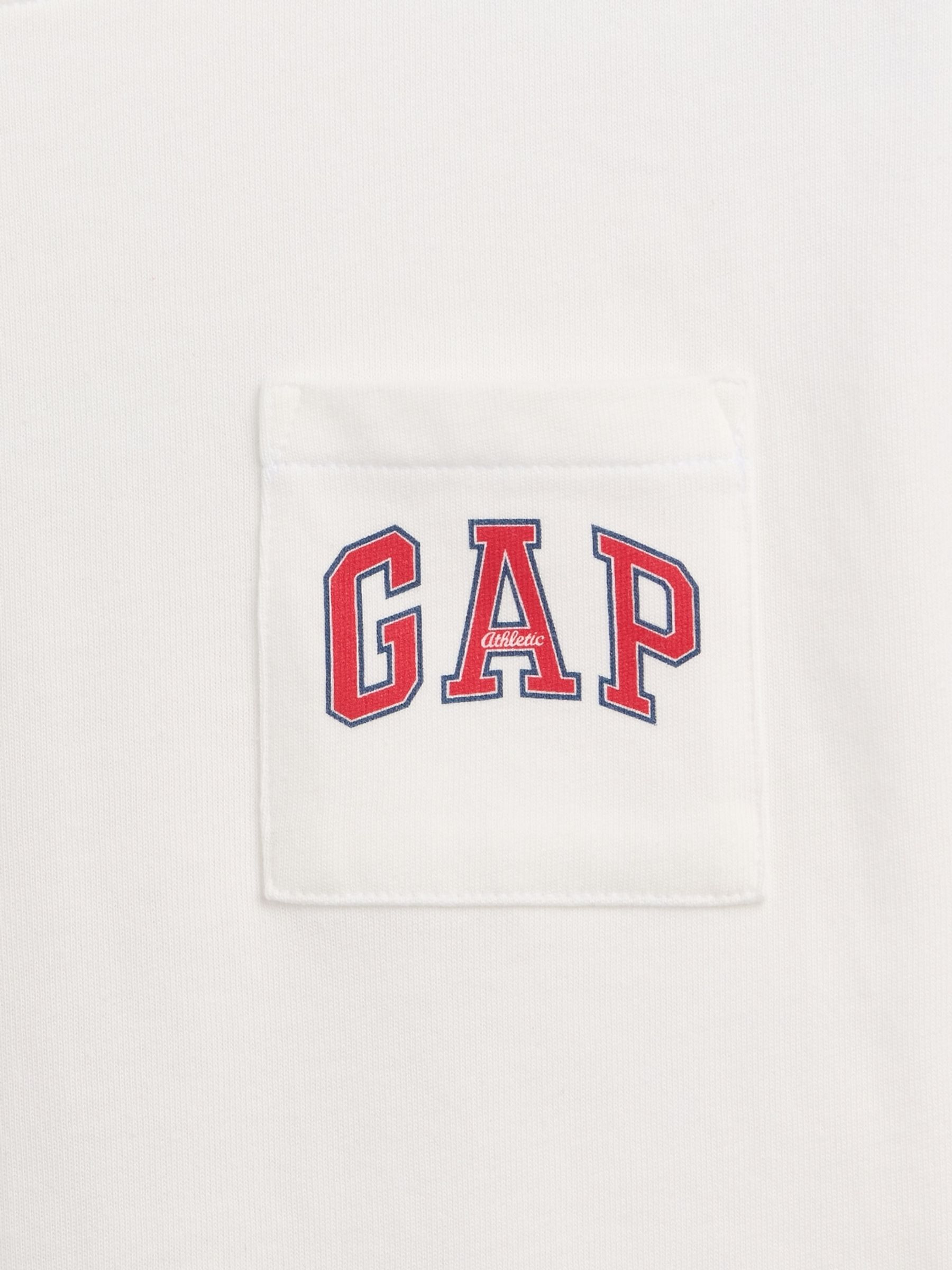 White Heavyweight Relaxed Logo Short Sleev T-Shirt - Image 4 of 4