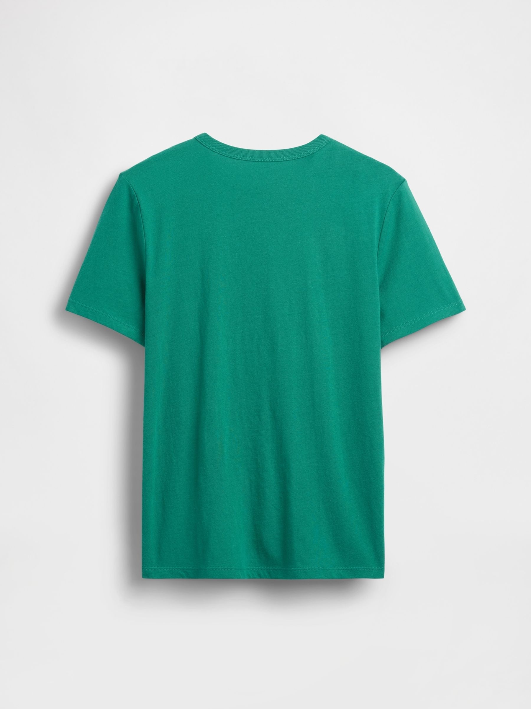 Green Gradiant Graphic Short Sleeve T-Shirt - Image 2 of 3