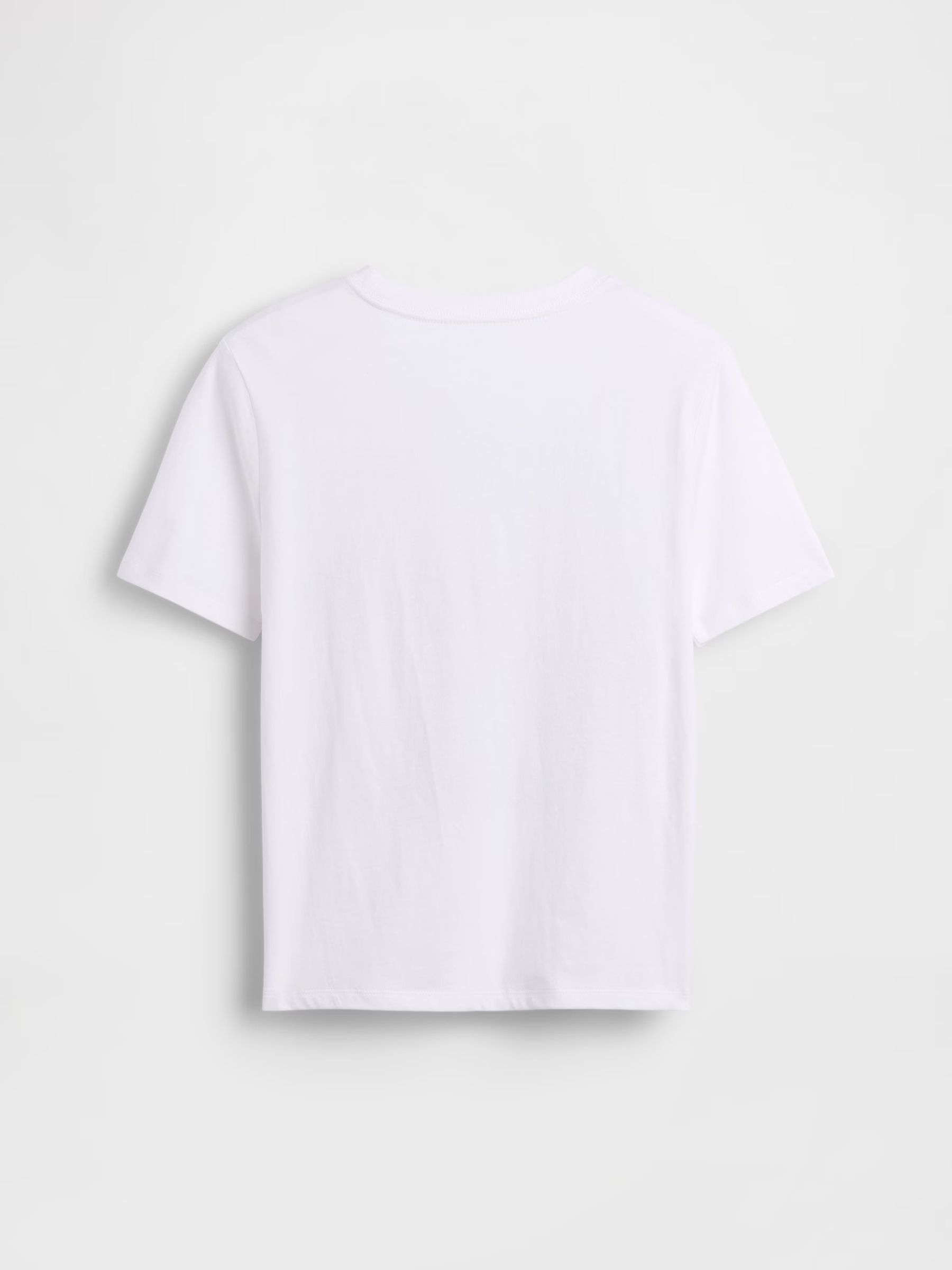 White Graphic Short Sleeve T-Shirt - Image 2 of 3
