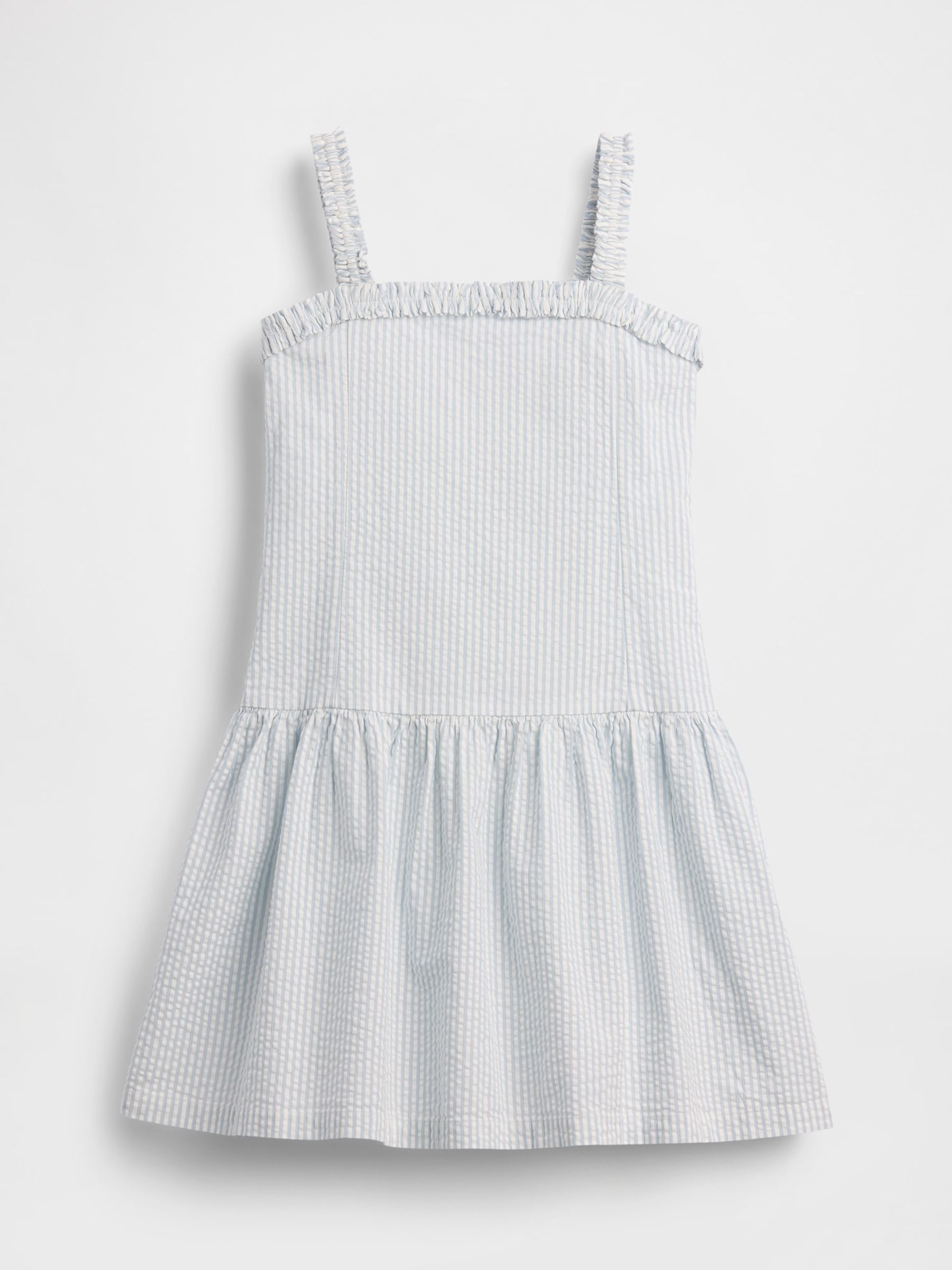 Blue Drop-Waist Dress - Image 3 of 4