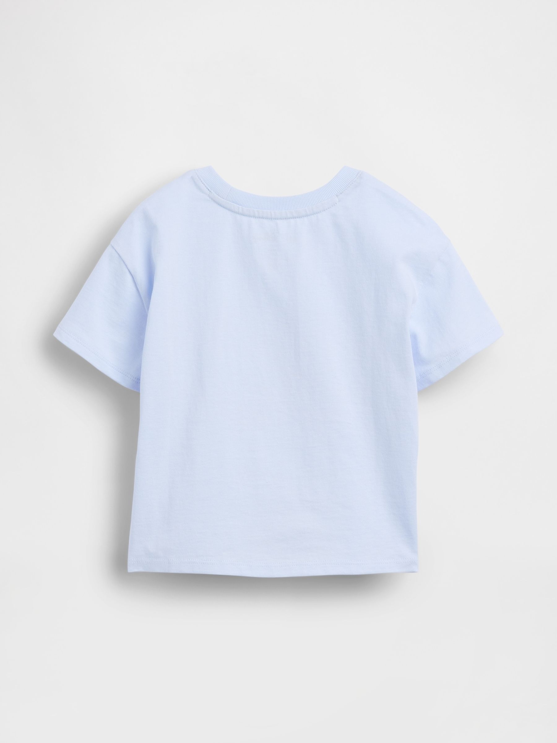 Blue Ariel Graphic Short Sleeve T-Shirt - Image 3 of 4