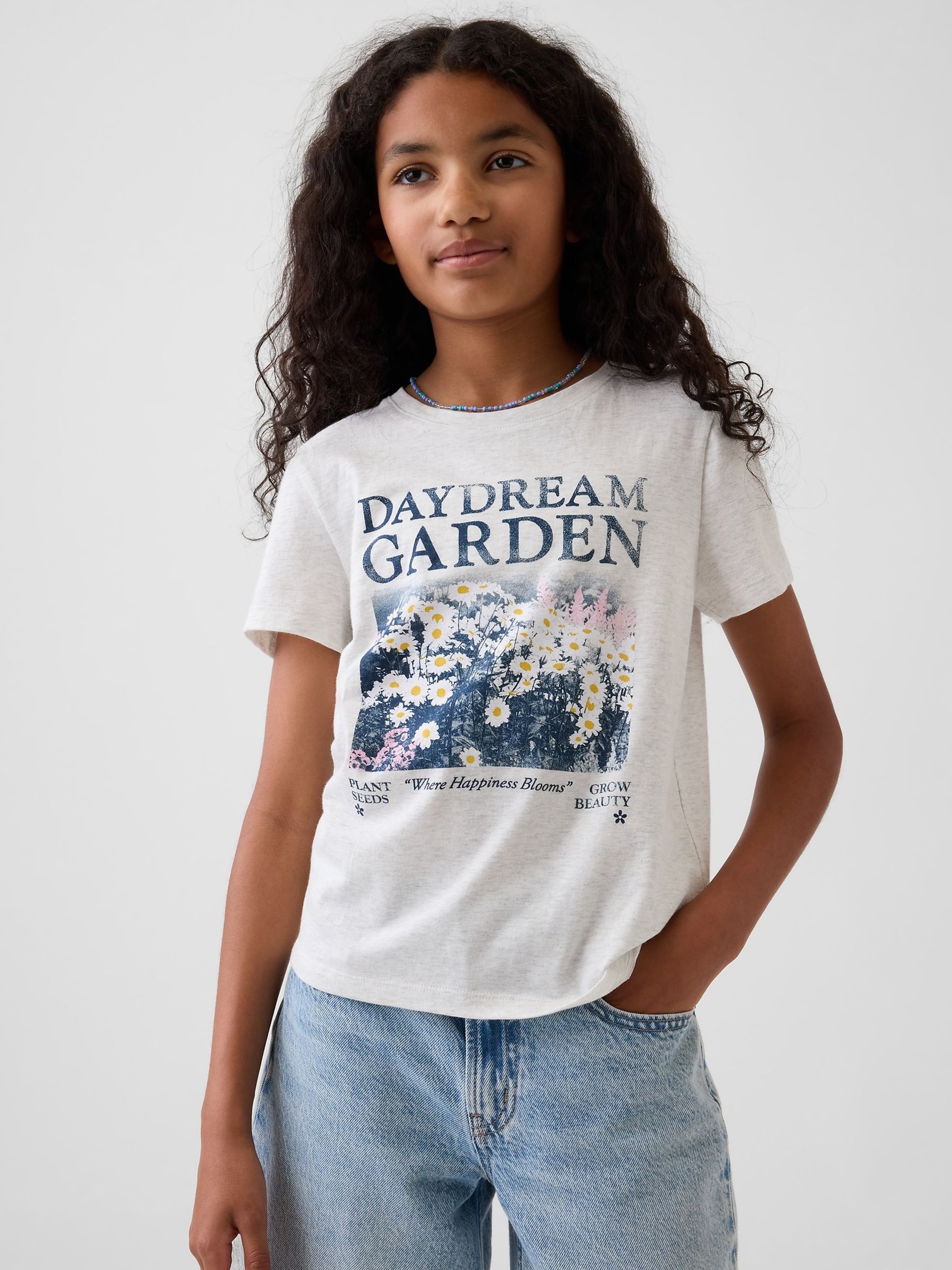 Grey Graphic Short Sleeve T-Shirt - Image 1 of 4