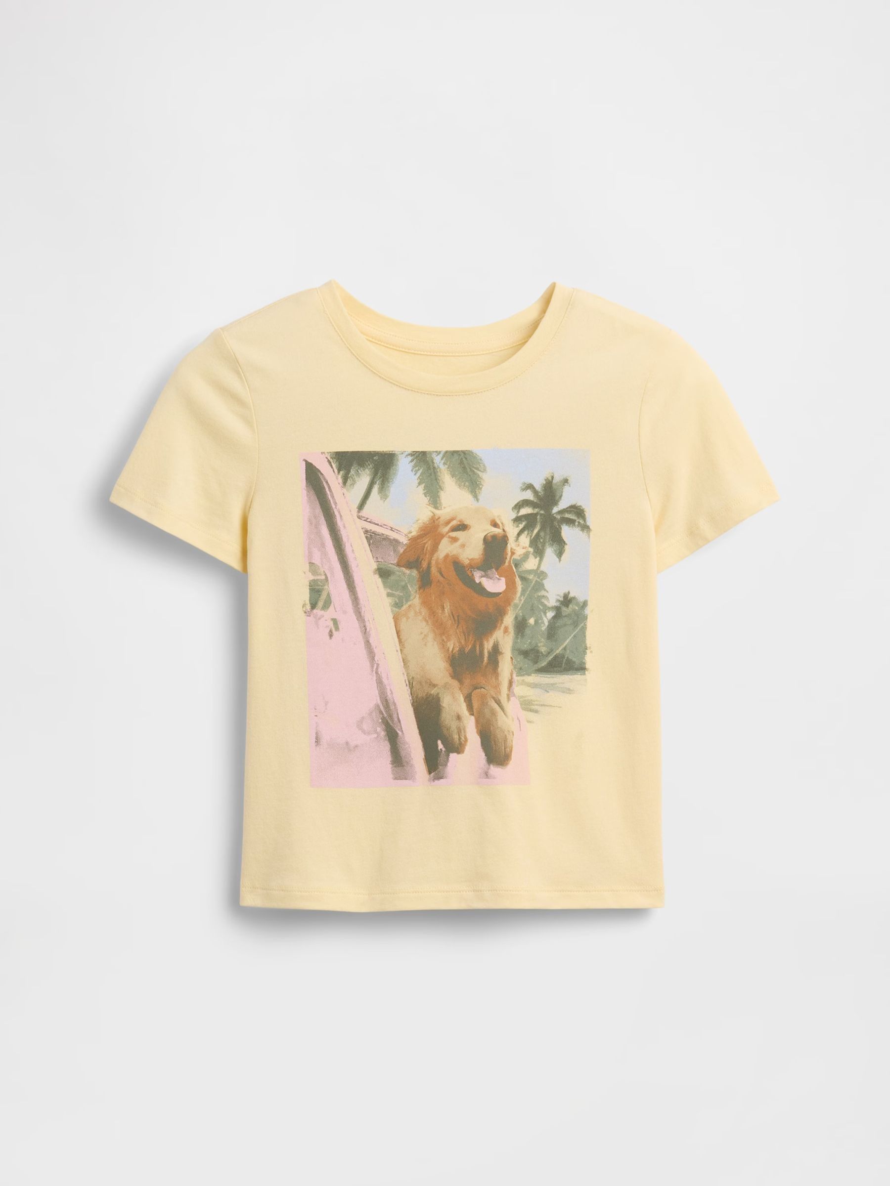 Yellow Graphic Short Sleeve T-Shirt - Image 2 of 3