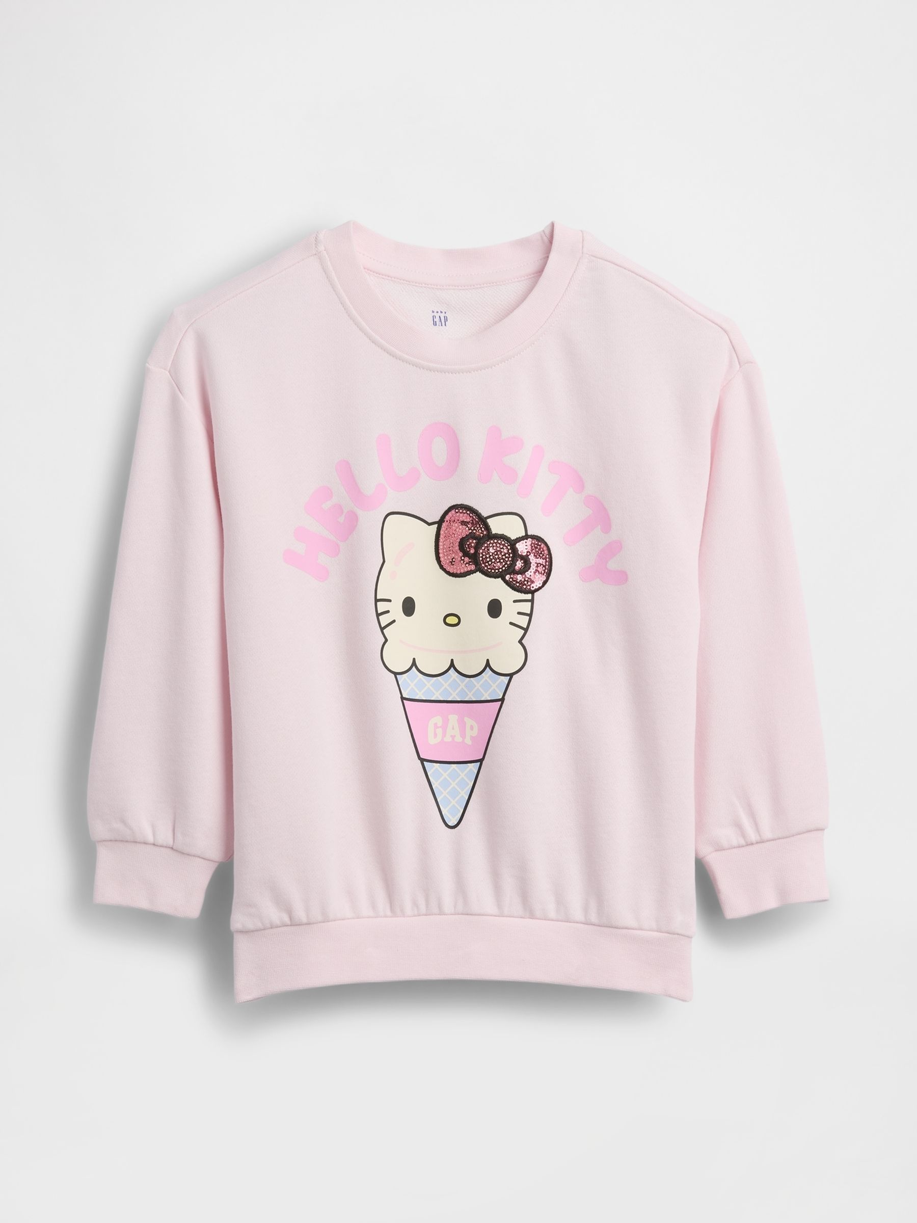 Pink VintageSoft Hello Kitty Sweatshirt - Image 1 of 2