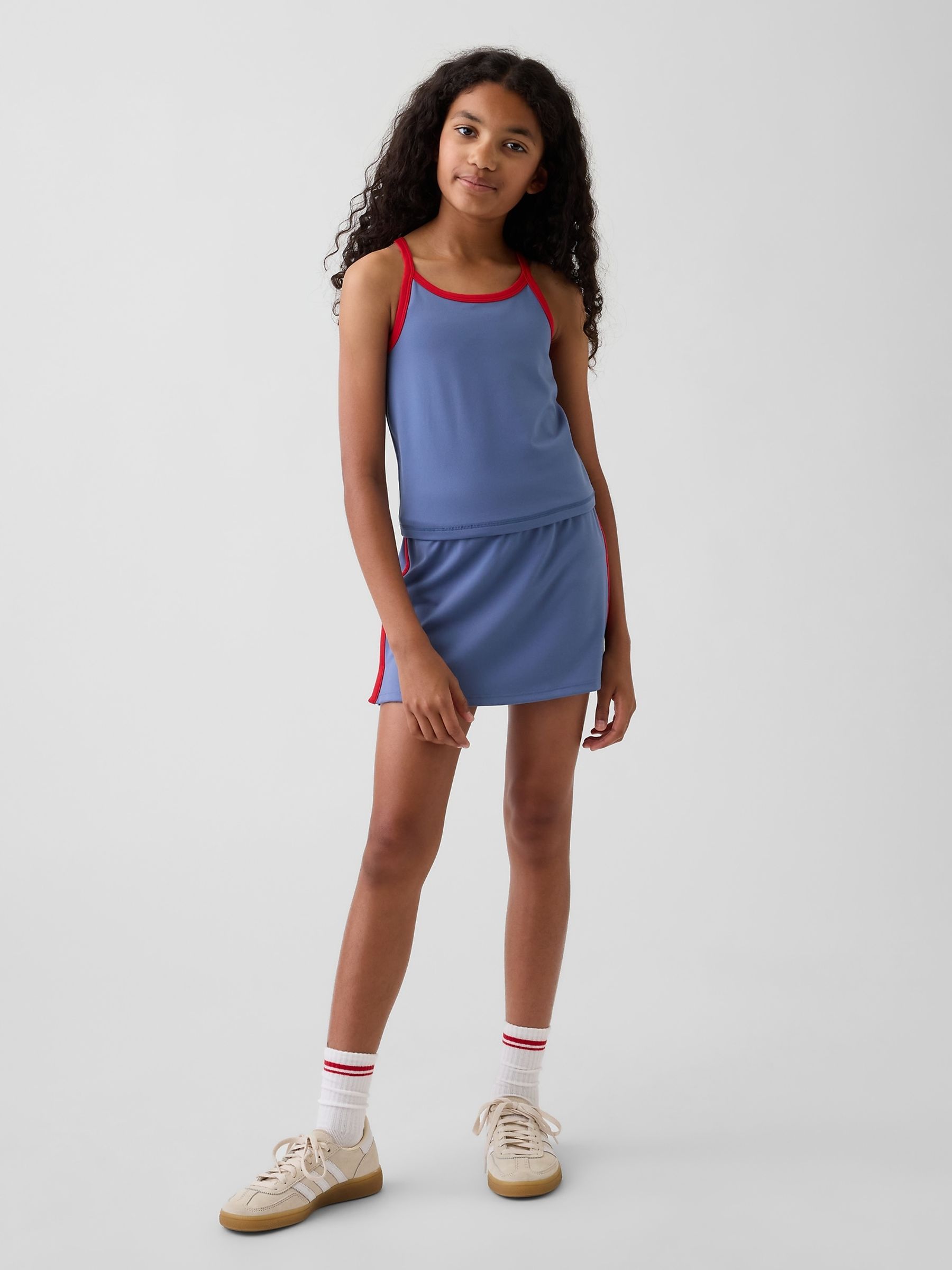 Blue Racerback Active Vest - Image 3 of 5