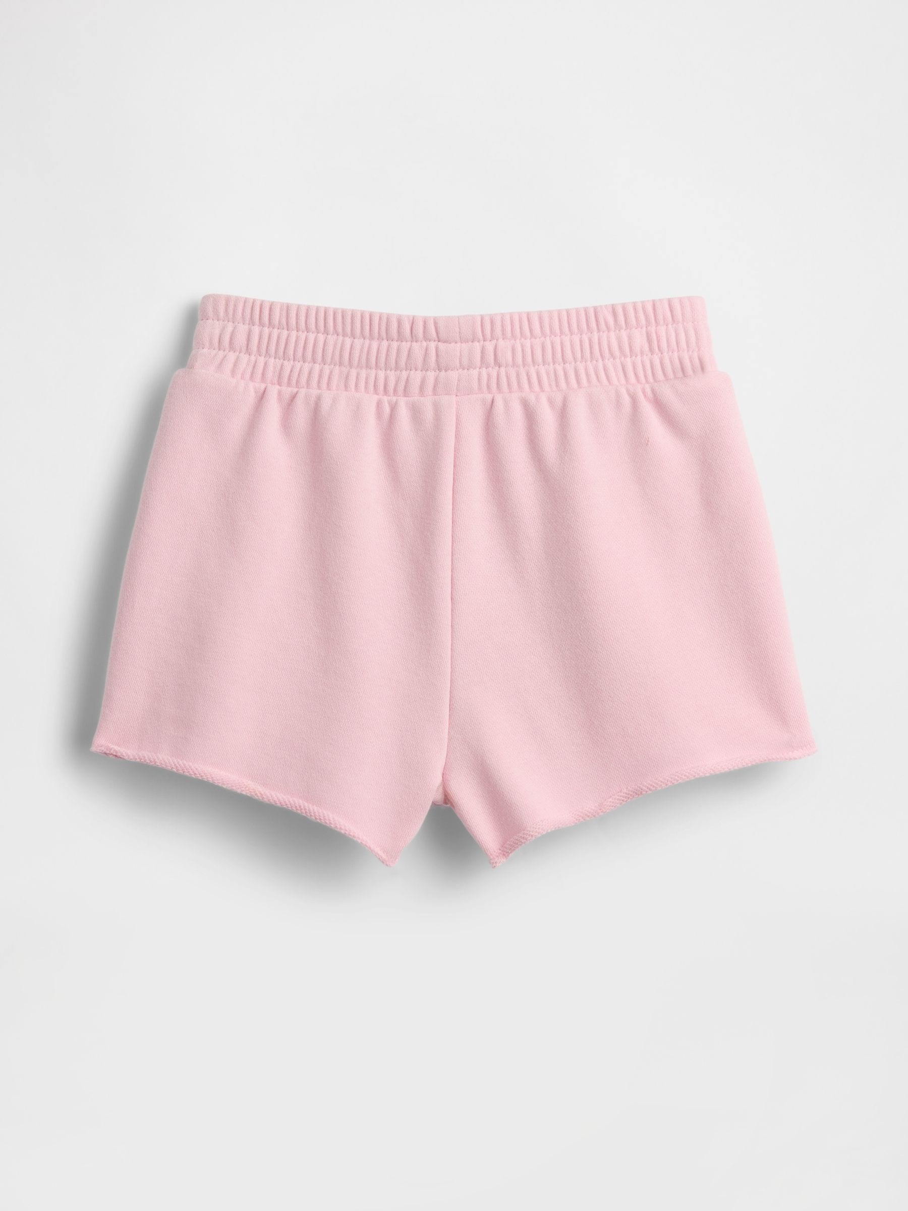 Pink Pull On French Terry Shorts - Image 2 of 3