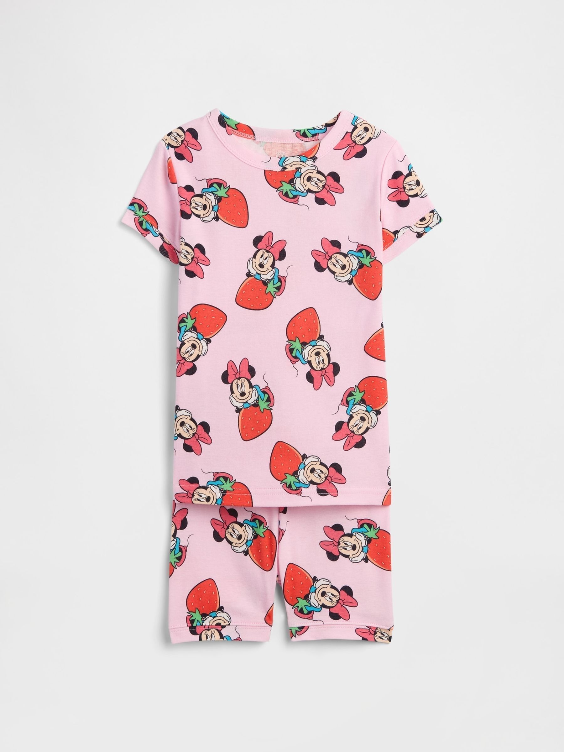 Pink Disney Minnie Mouse pyjama Set - Image 1 of 3