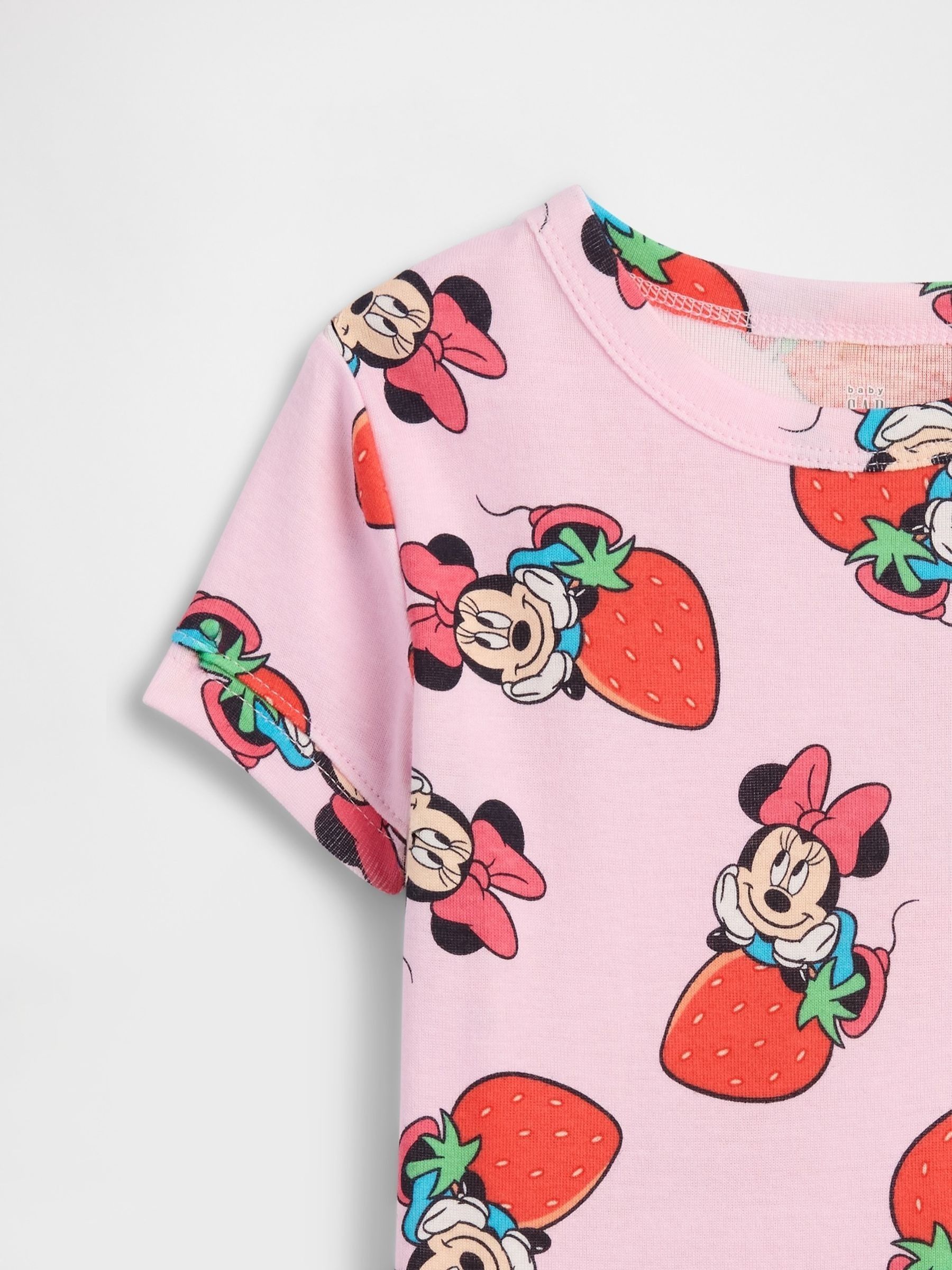Pink Disney Minnie Mouse pyjama Set - Image 3 of 3