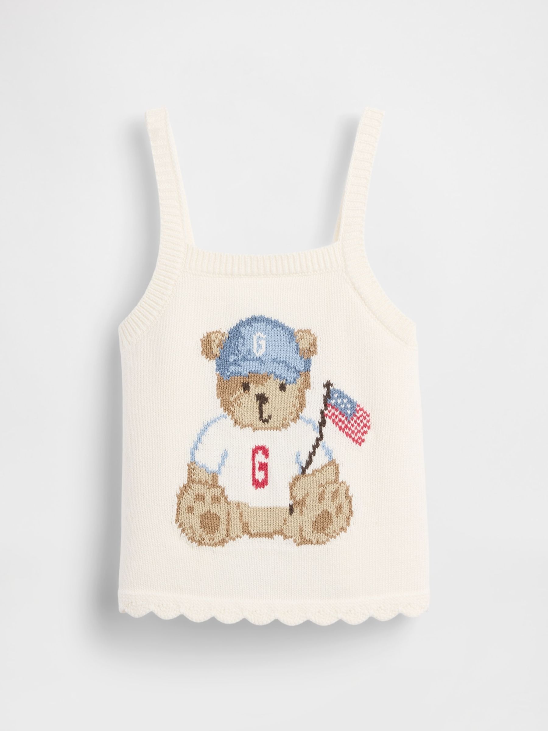 Cream Brannan Bear Knitted Vest - Image 2 of 4