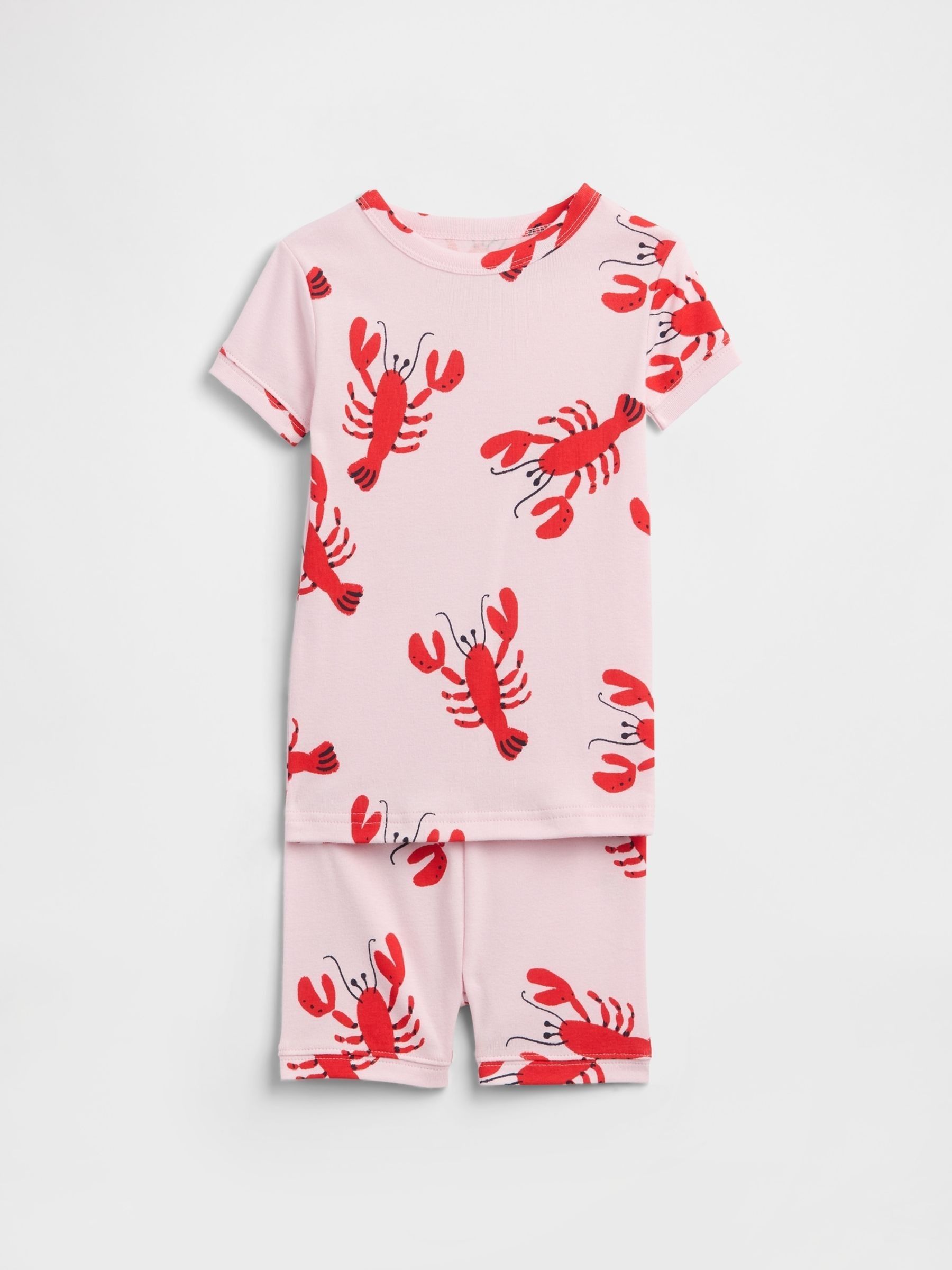 Pink Lobster Pyjamas Set - Image 1 of 3