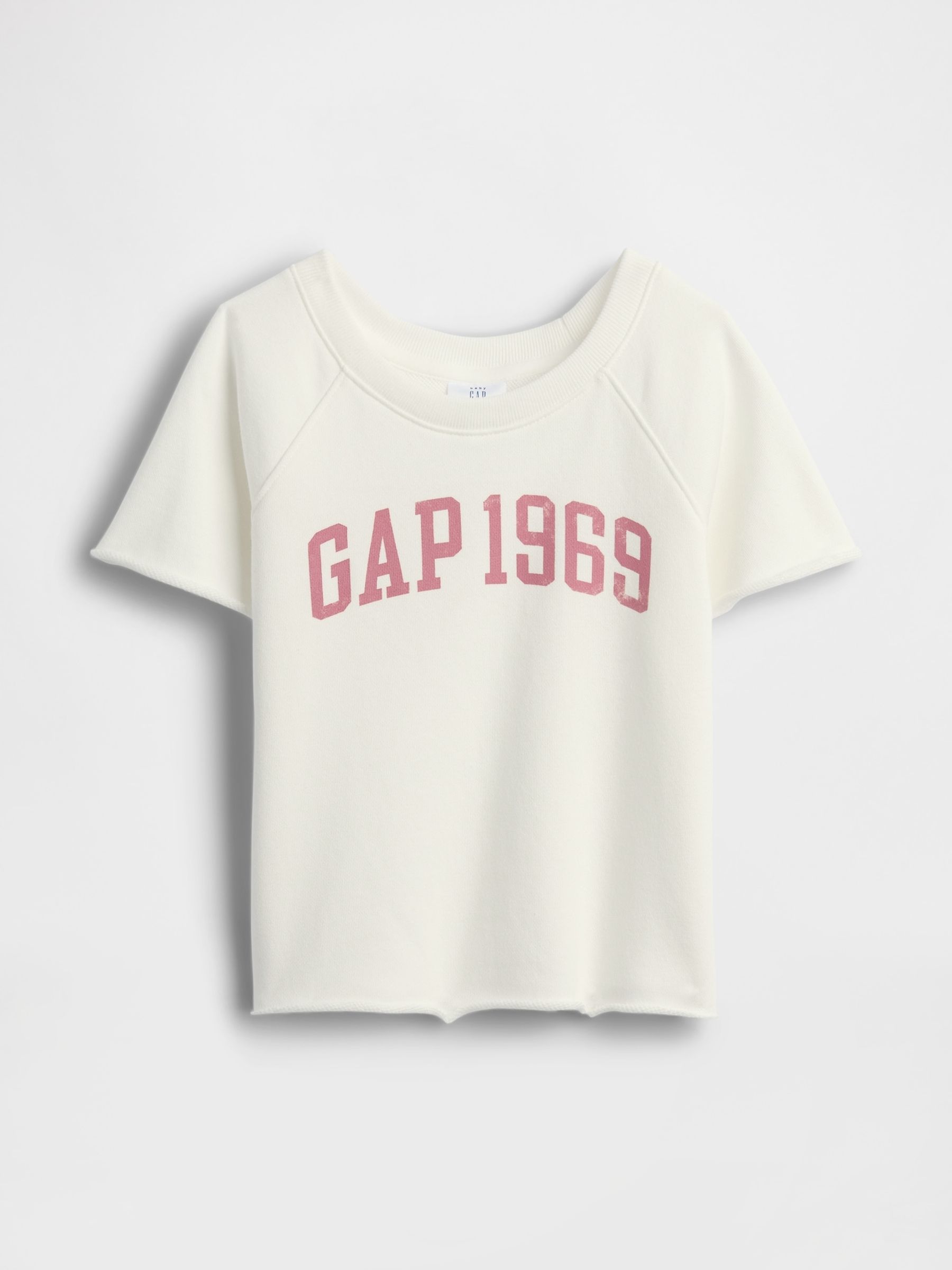White French Terry Short Sleeve Sweatshirt - Image 1 of 3