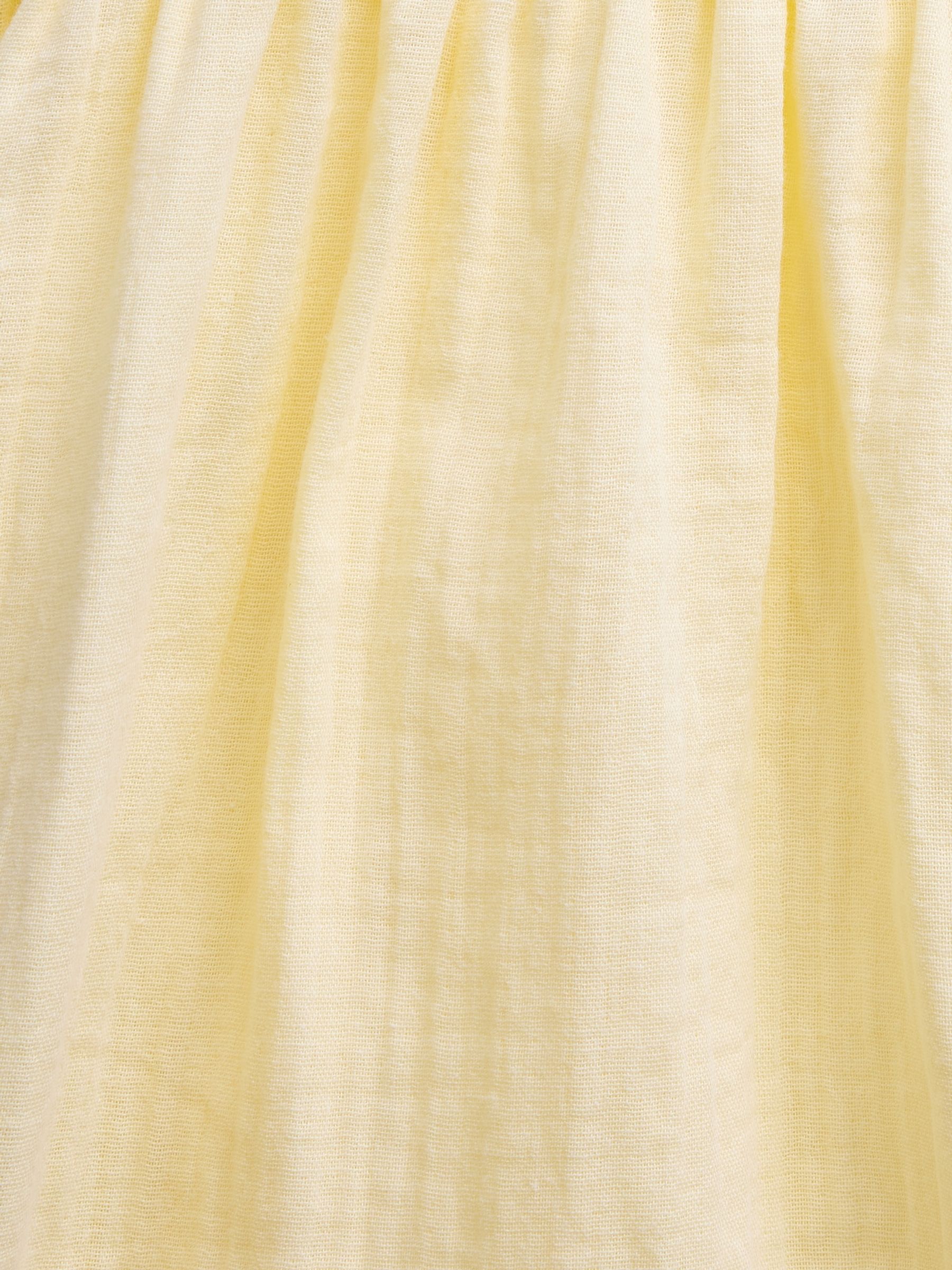 Yellow Gauze Midi Dress - Image 5 of 5