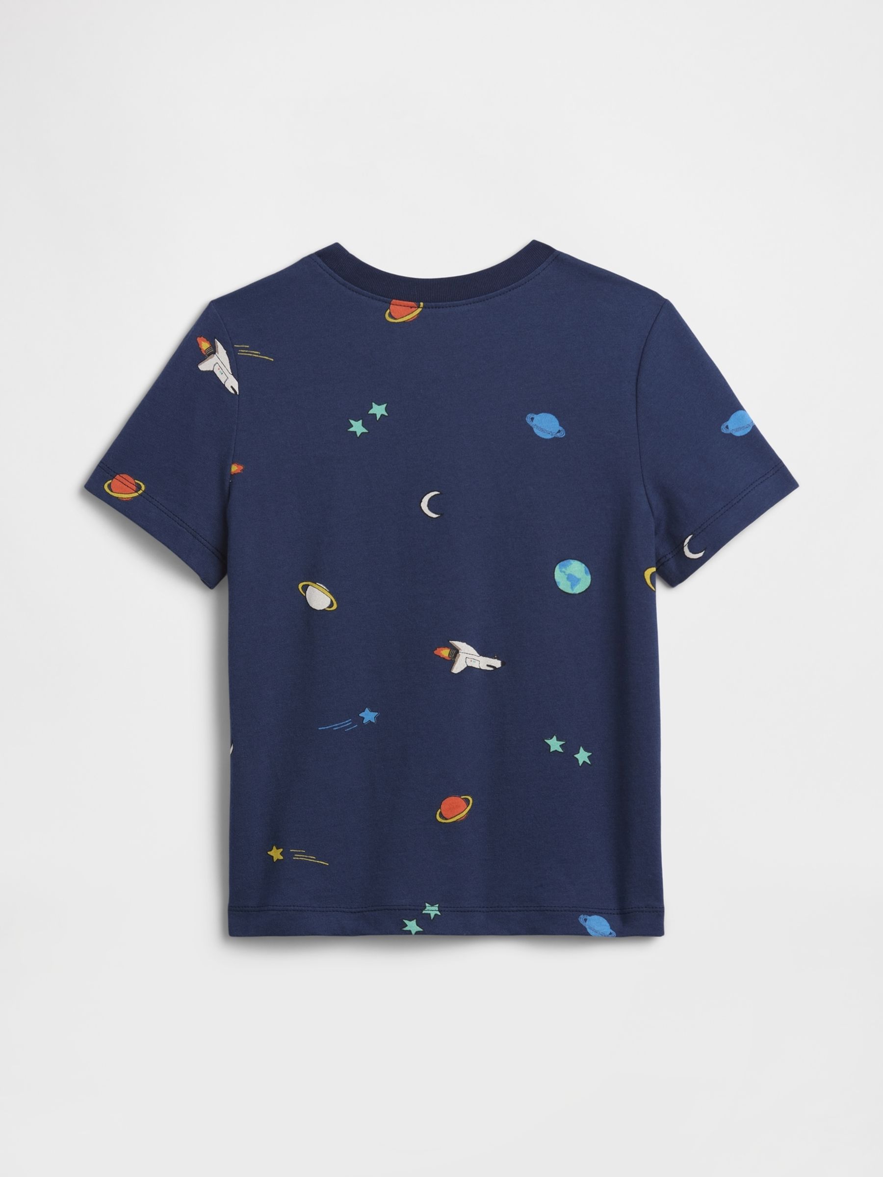 Navy Space Pocket Short Sleeve T-Shirt - Image 2 of 3