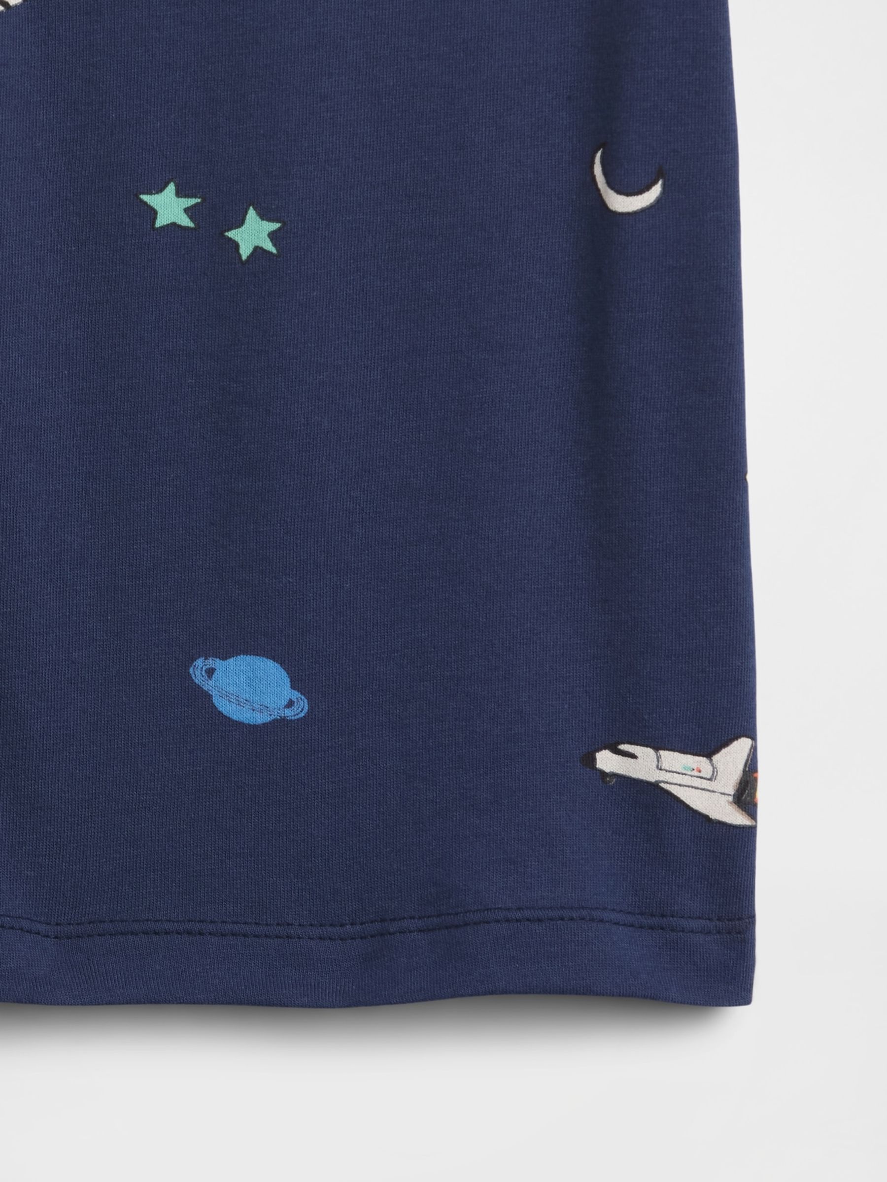 Navy Space Pocket Short Sleeve T-Shirt - Image 3 of 3 Navy Space Pocket Short Sleeve T-Shirt - Image 3 of 3