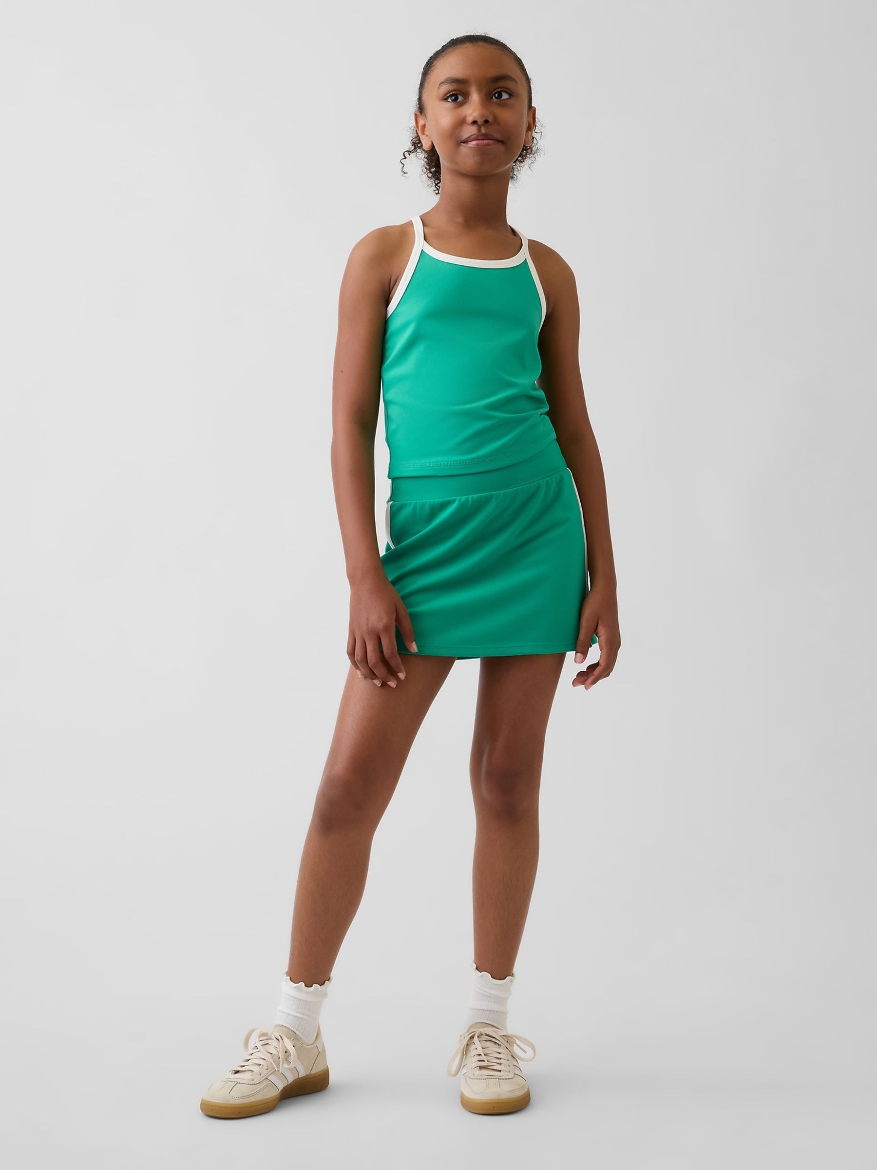 Green Active Skort - Image 1 of 4