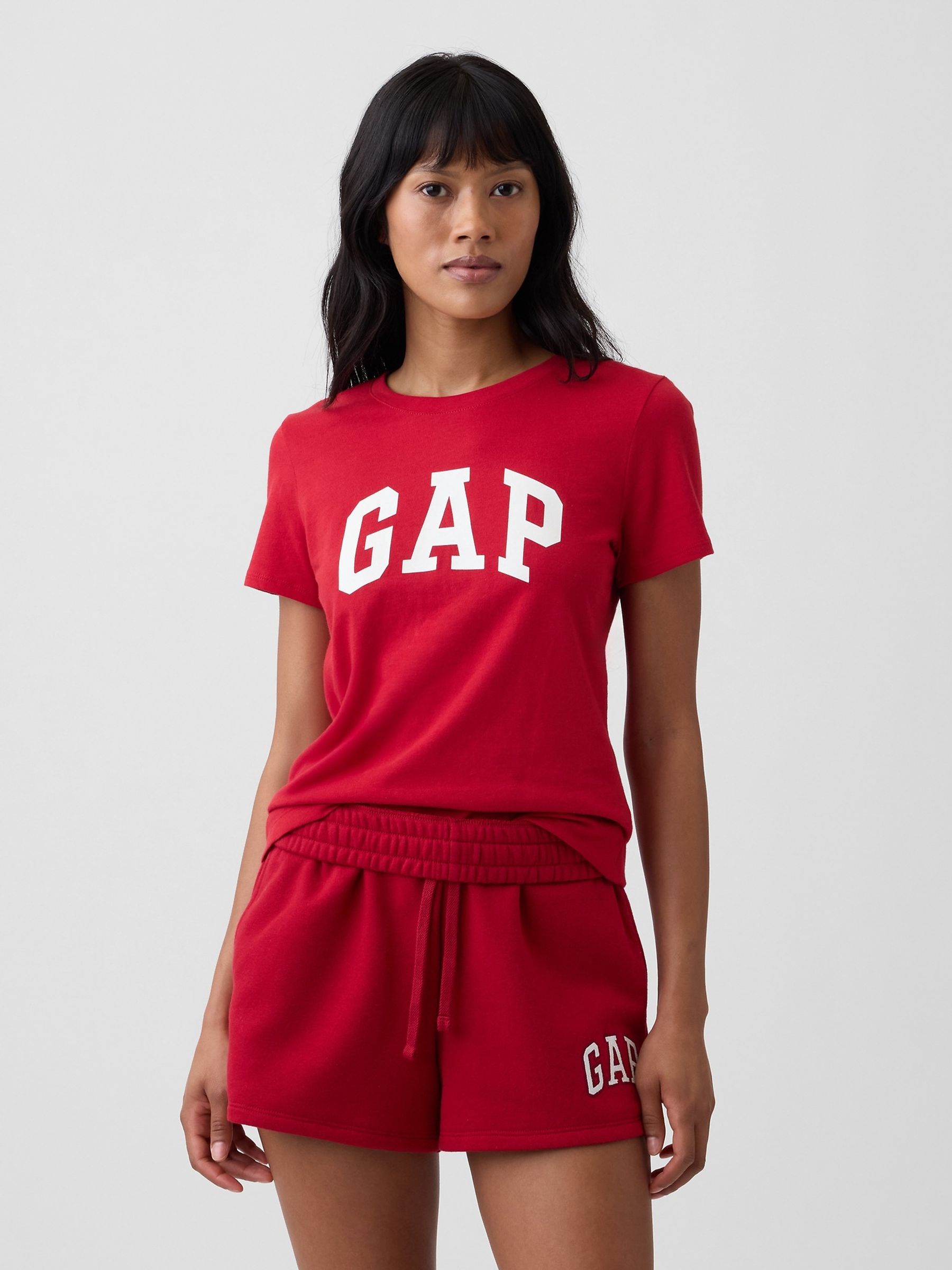 Red Logo Short Sleeve T-Shirt - Image 1 of 5 Red Logo Short Sleeve T-Shirt - Image 1 of 5