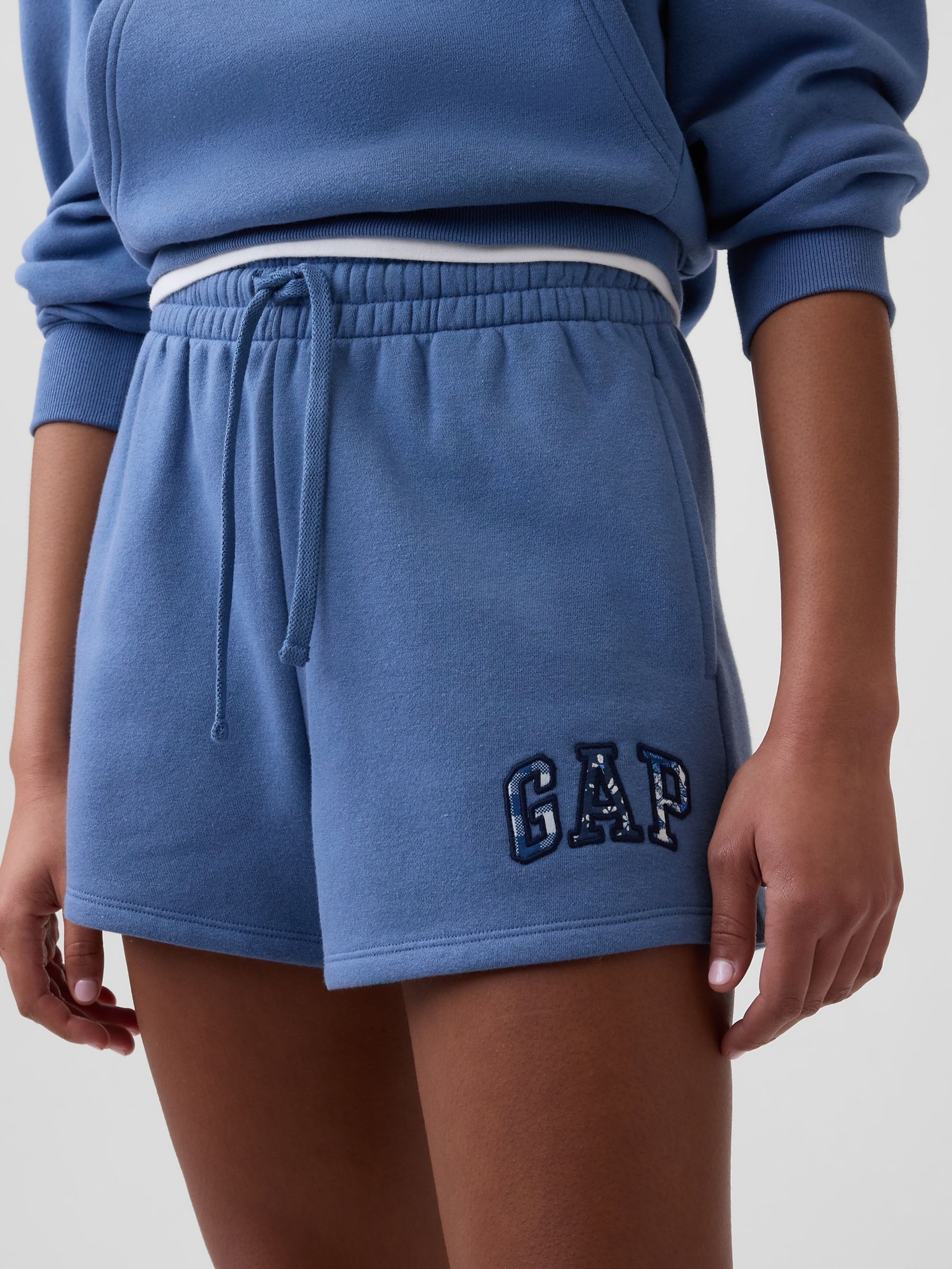 Blue Logo Shorts - Image 4 of 5