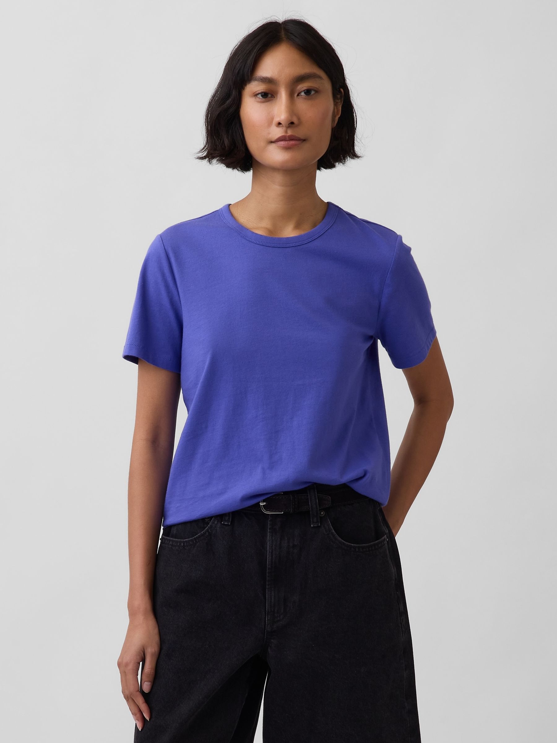 Blue VintageSoft Short Sleeve T-Shirt - Image 1 of 4