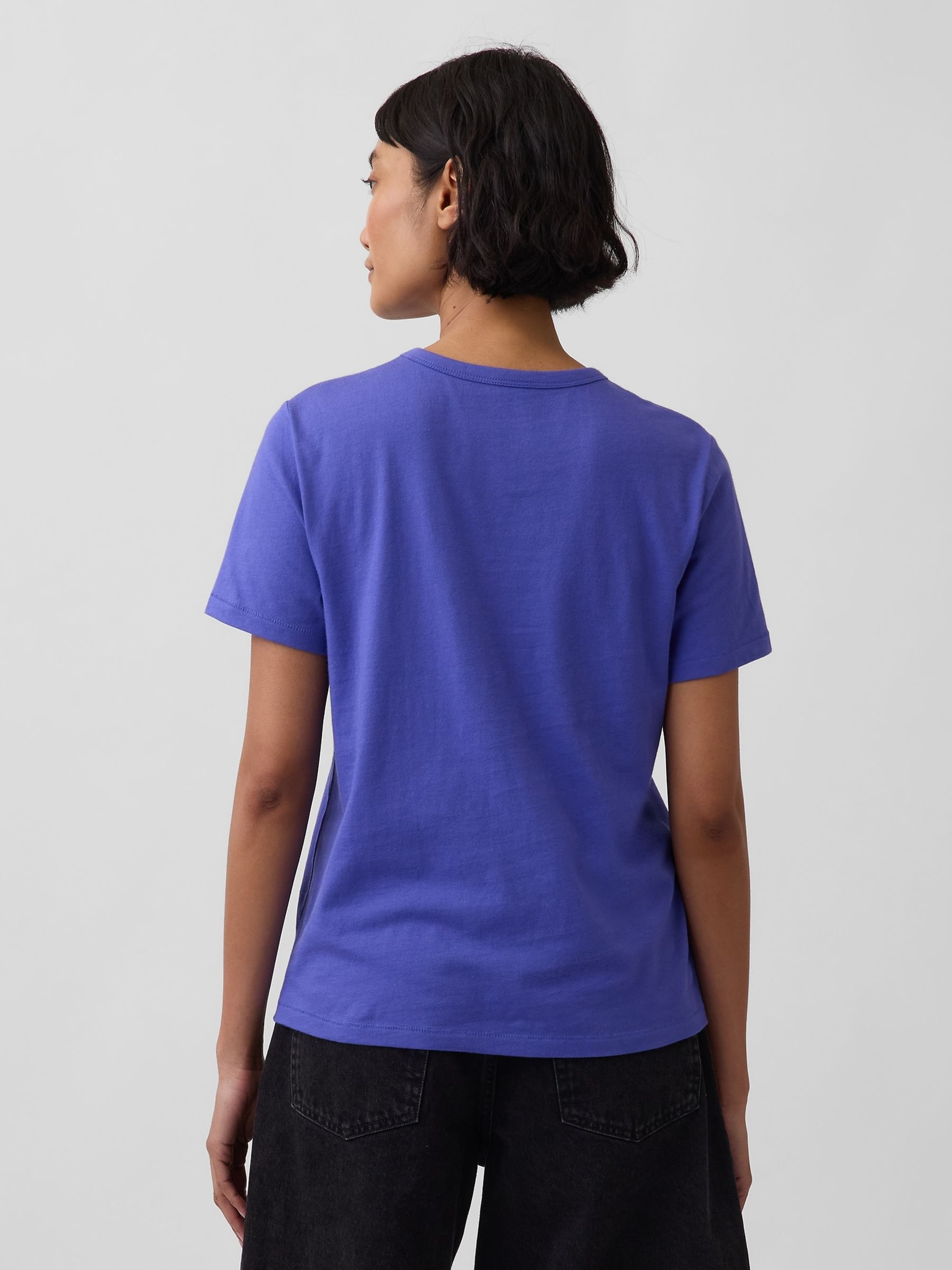 Blue VintageSoft Short Sleeve T-Shirt - Image 2 of 4