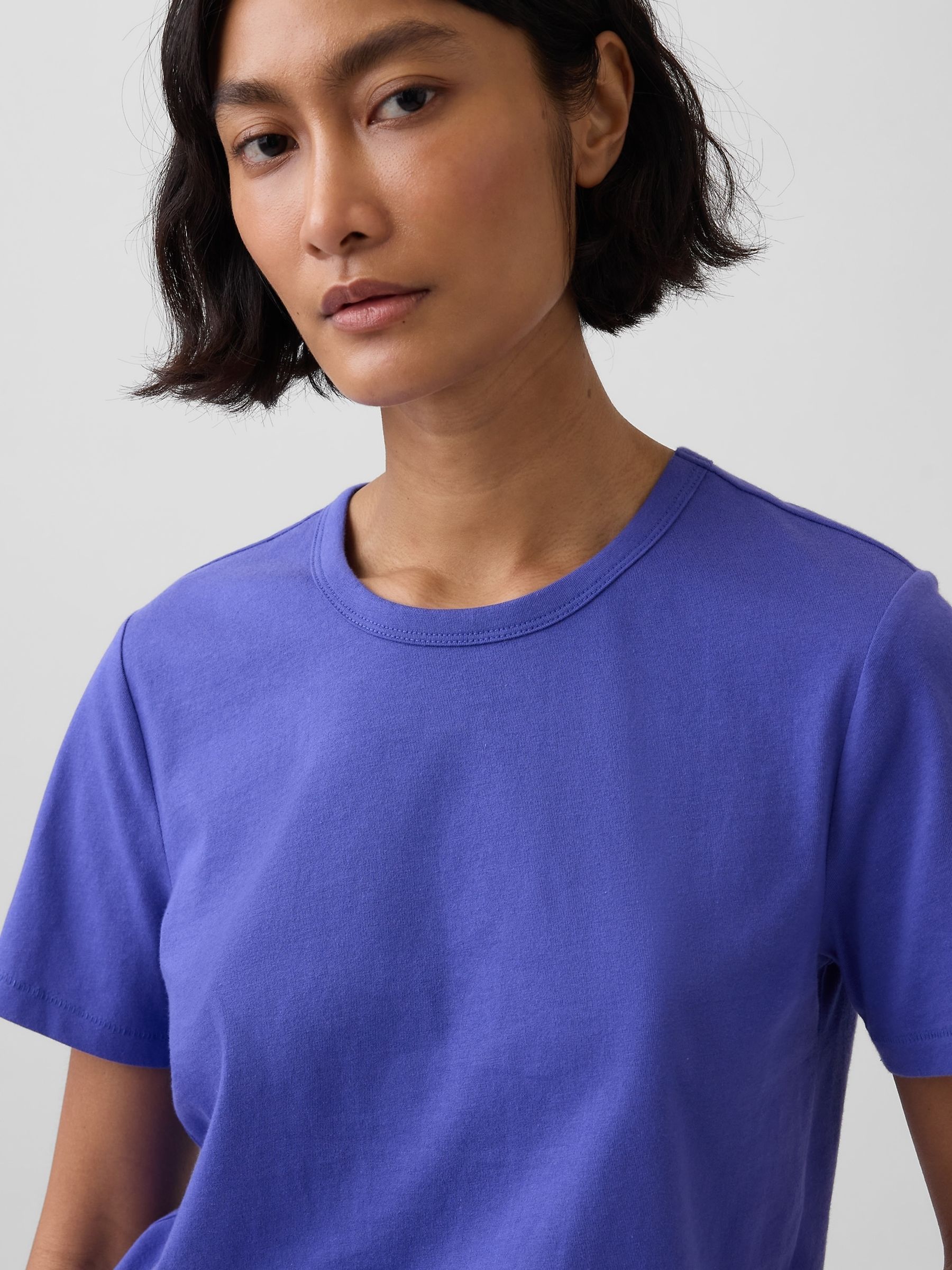 Blue VintageSoft Short Sleeve T-Shirt - Image 3 of 4