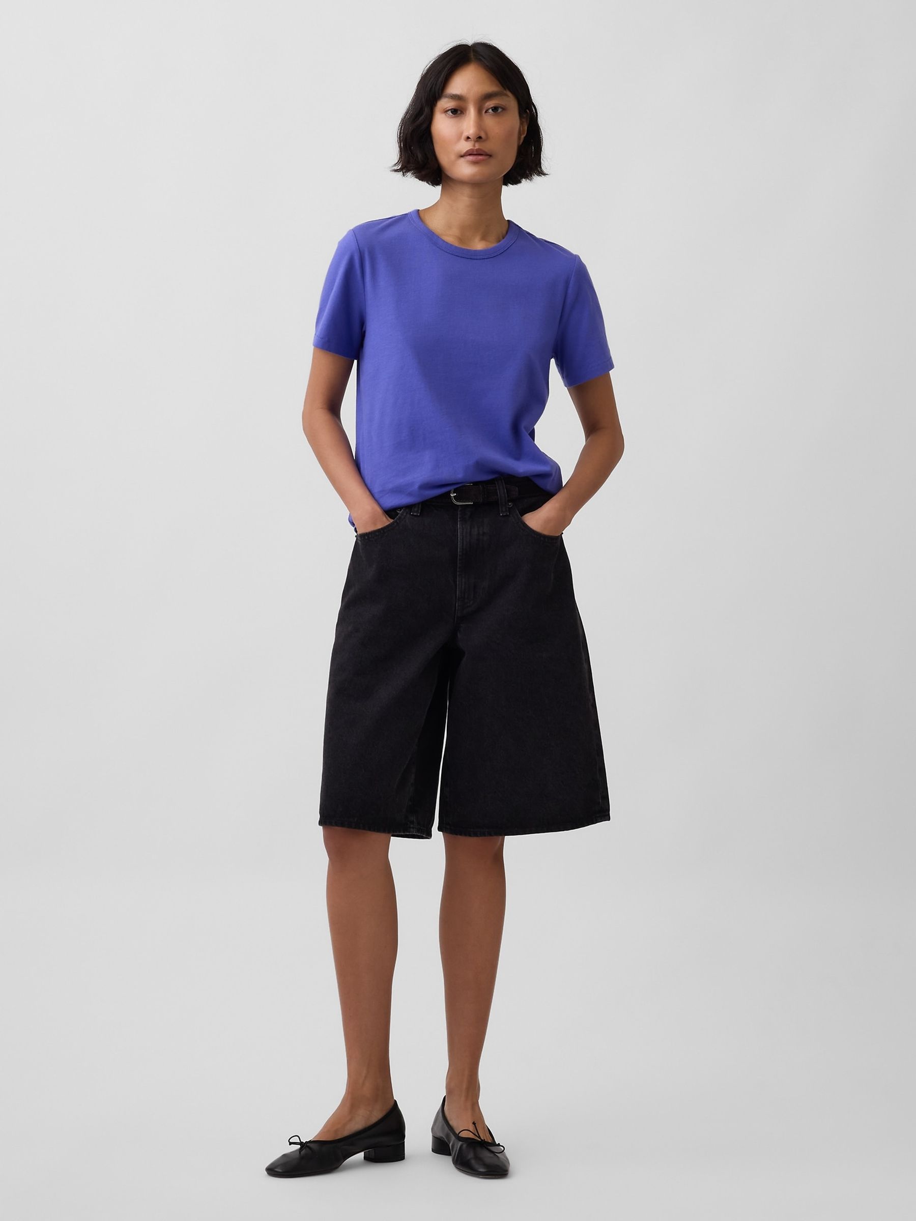 Blue VintageSoft Short Sleeve T-Shirt - Image 4 of 4