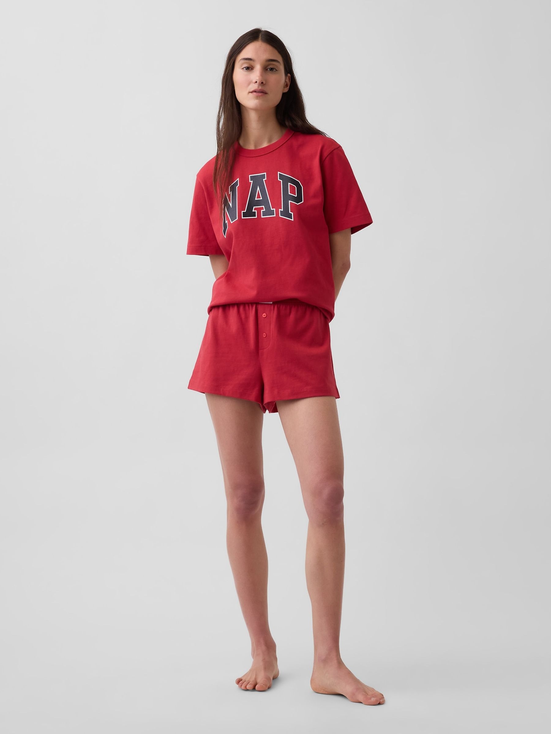 Red Pyjamas Boxer Shorts - Image 5 of 5 Red Pyjamas Boxer Shorts - Image 5 of 5