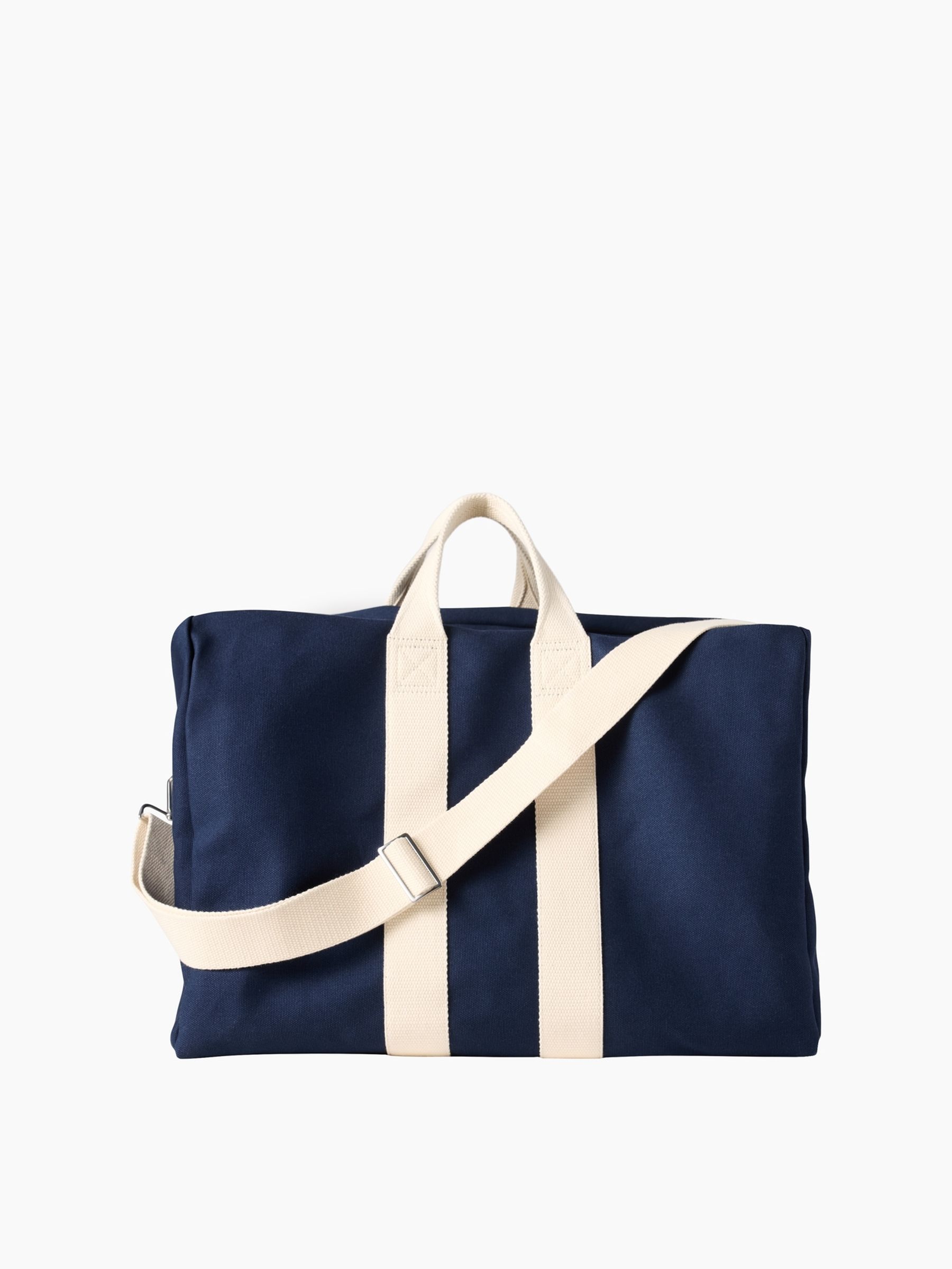 Gap x Victoria Beckham Navy/White Oversized Weekender Bag - Image 3 of 6